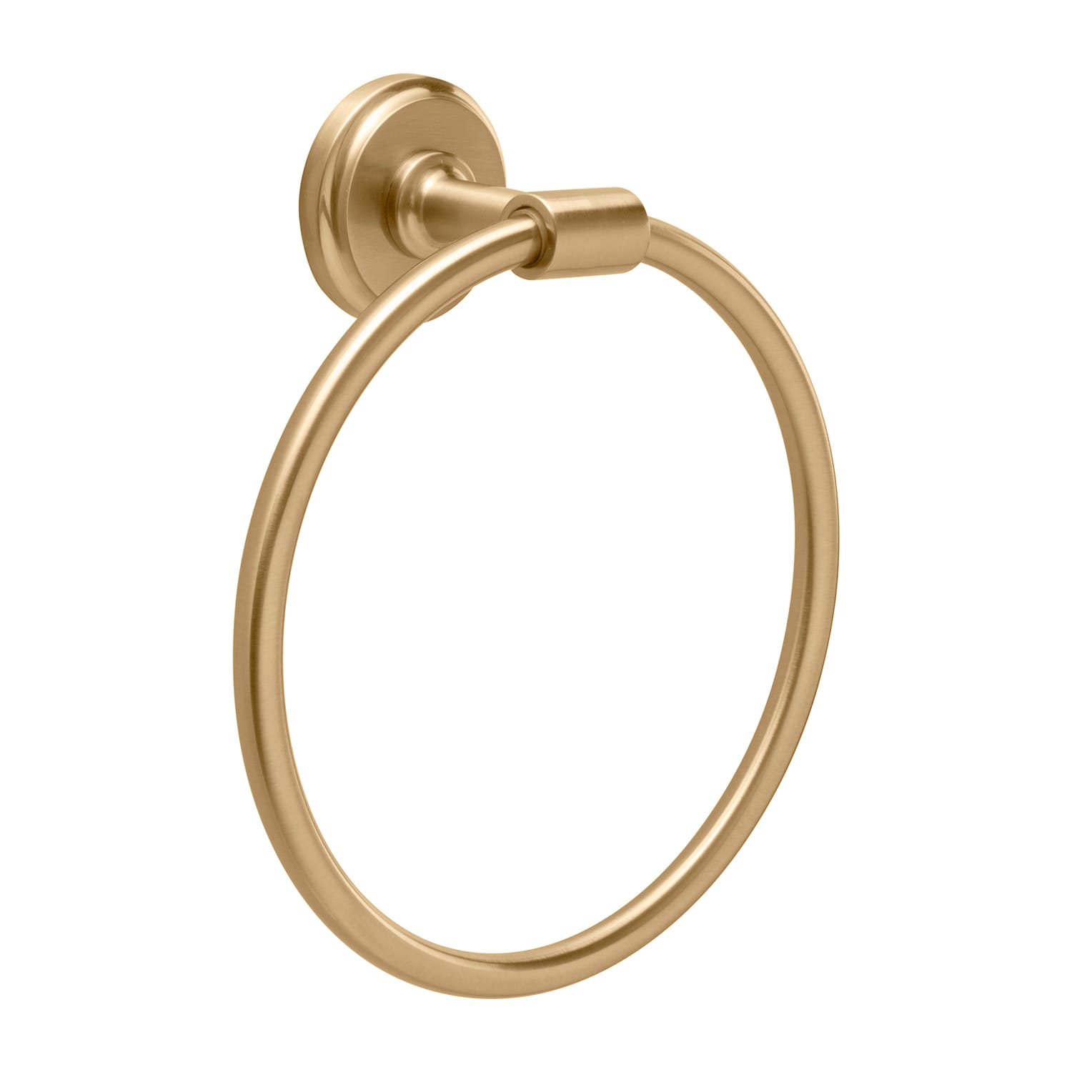 Hickory Hardware H079278-CBZ Piper Champagne Bronze Wall mount Single Towel Ring