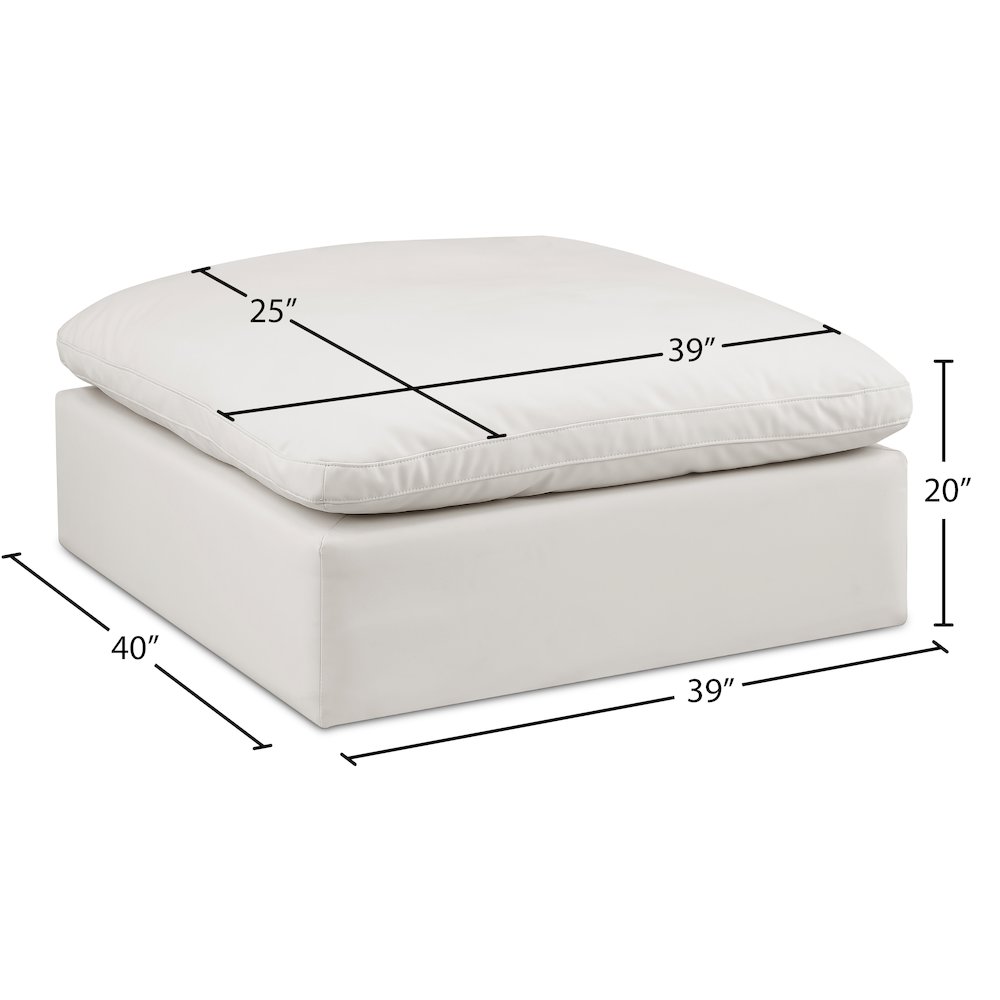 Meridian 188CREAM-OTT Indoor-Ottomans - View #5