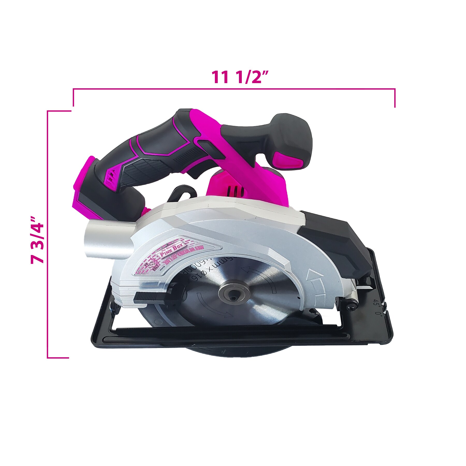 The Original Pink Box 20-volt 7-1/4-in Brushless Cordless Circular