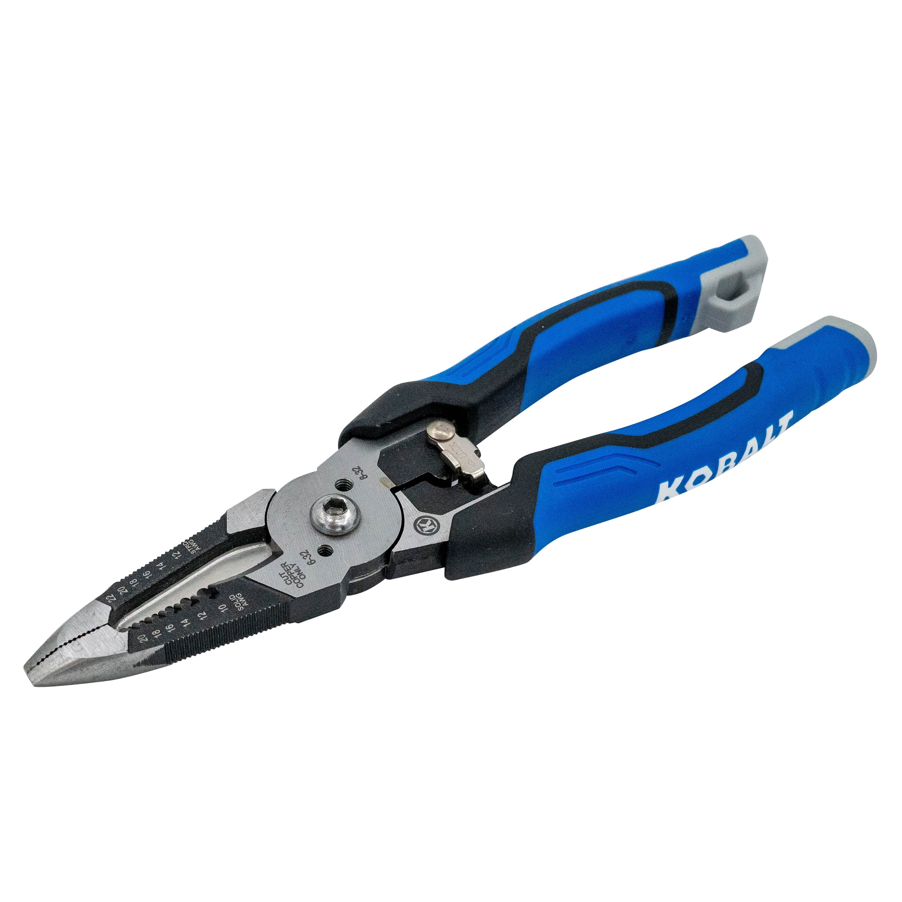 Kobalt 5.5-in Home Repair Diagonal Cutting Pliers with Wire Cutter in the  Pliers department at