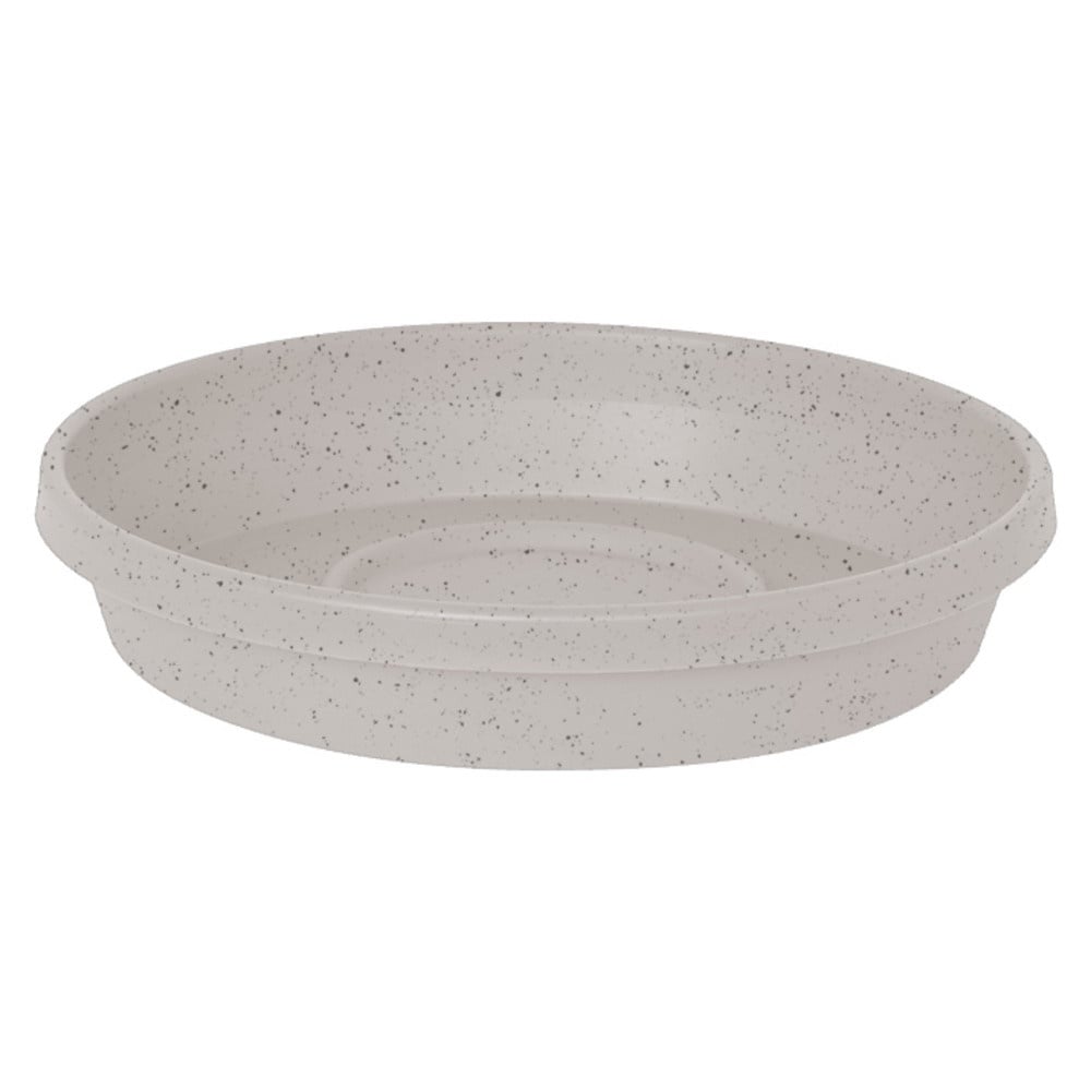 Bloem - Terra Plastic Saucer Tray for 12-in Terra Planters - Vanilla Bean