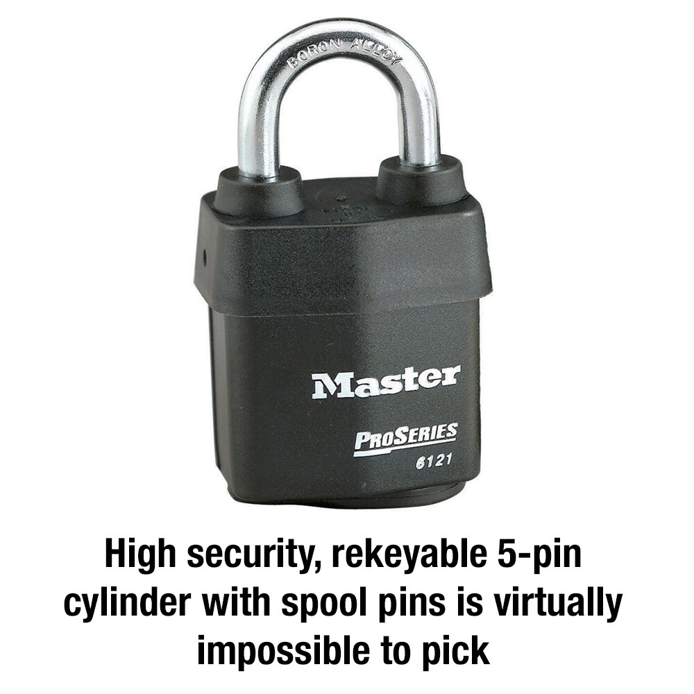 Master Lock 6121KAD Padlocks-Locks-Cables - View #2