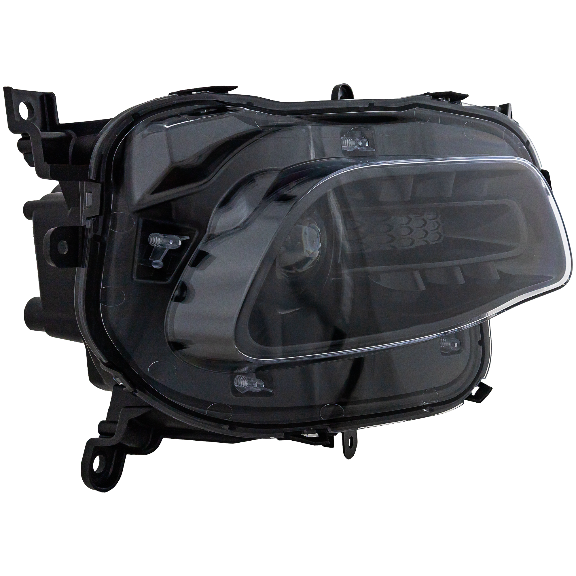 Garage-Pro JCWREPJ100155QGP Headlight Compatible with 2014-2016 Jeep Cherokee Passenger Side Capa