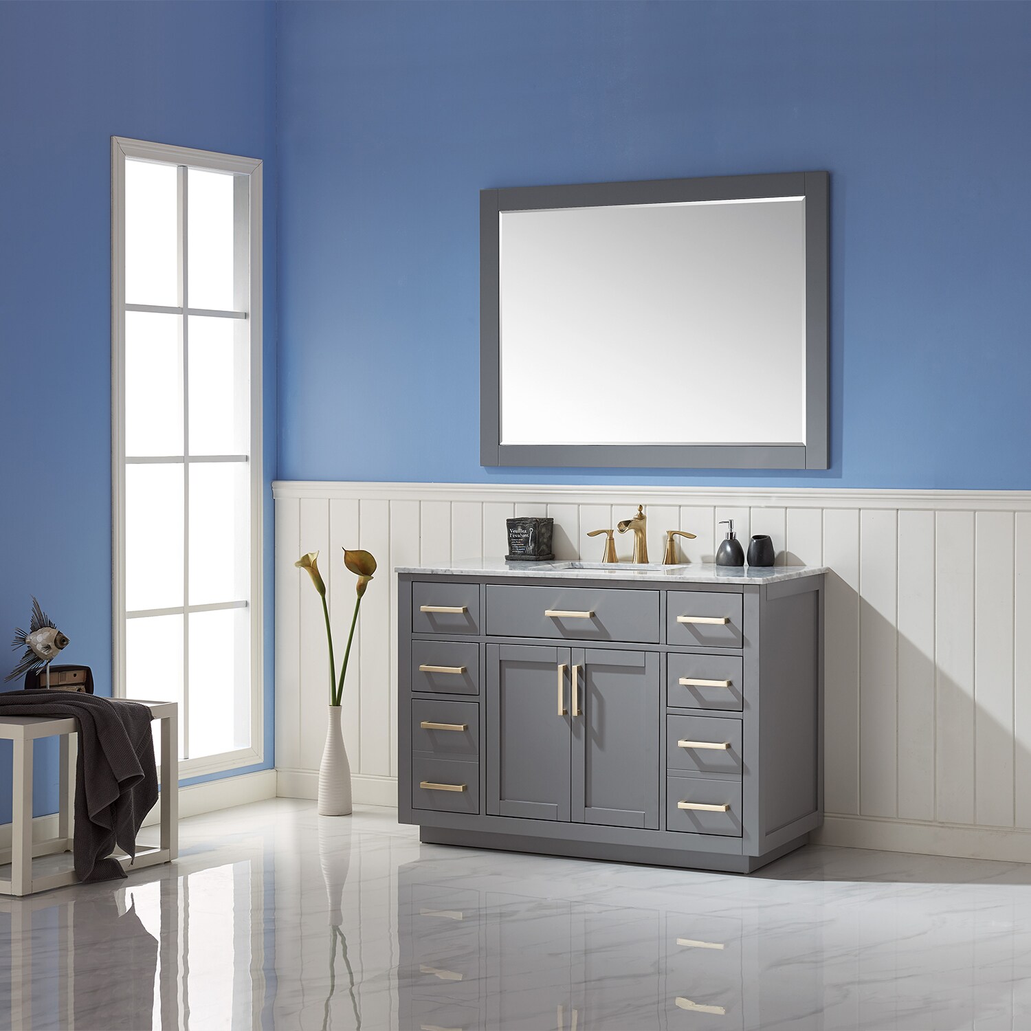 Altair 531048-GR-CA Bath-Vanity-Combo - View #6