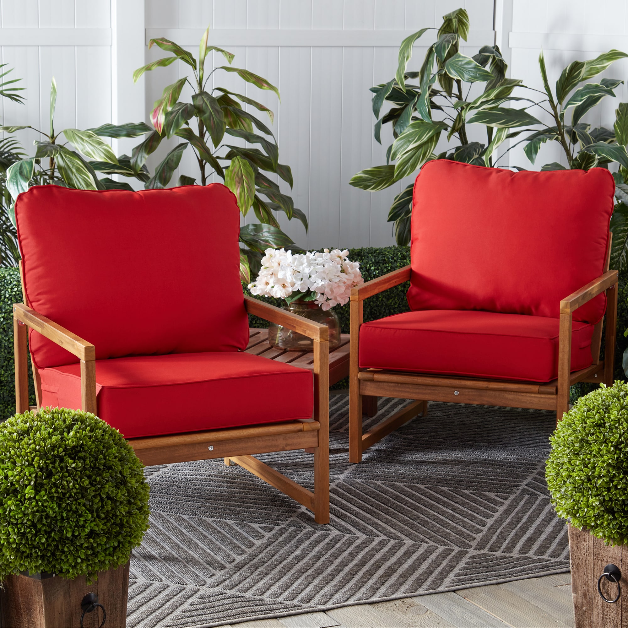 Greendale Home Fashions OC7825-SALSA Patio-Furniture-Cushions - View #4