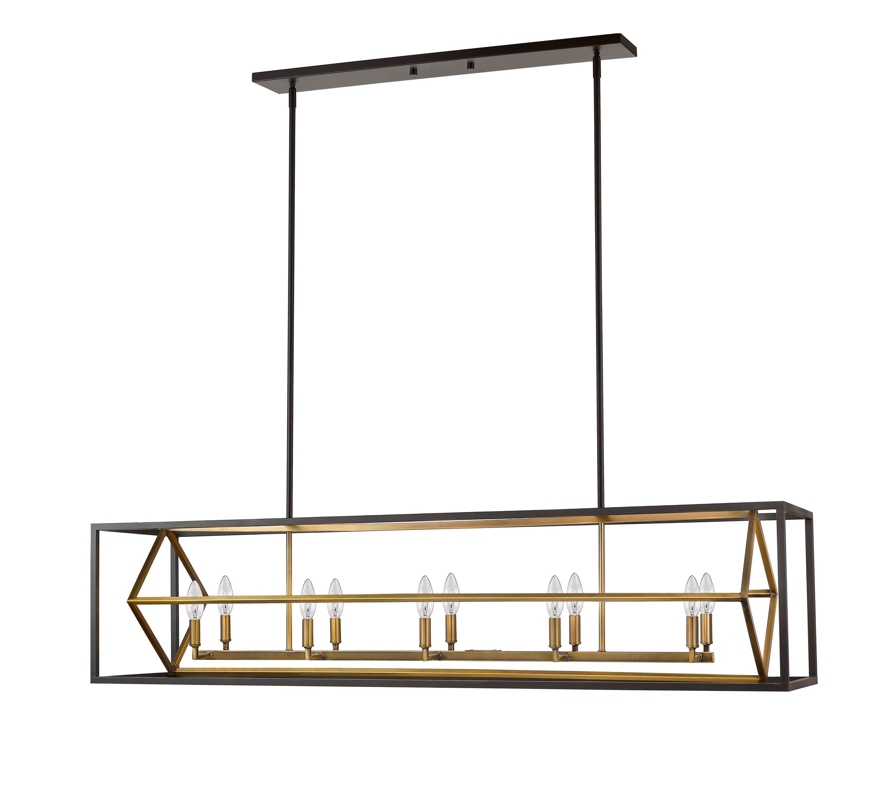 Z-Lite 457-10L-OBR-BRZ Pool-Table-Lighting - View #5
