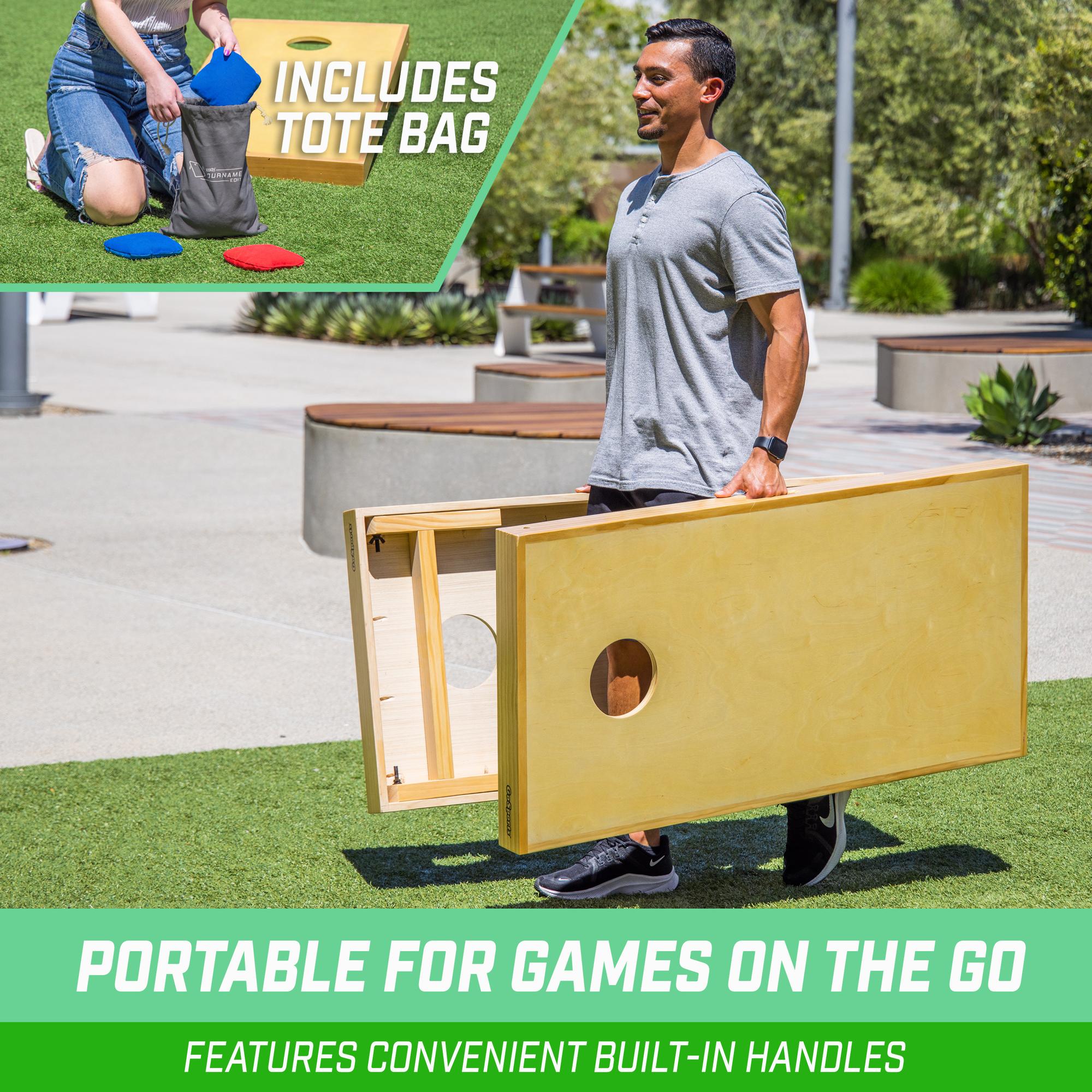 GoSports Outdoor Corn Hole With Case In The Party Games Department At Lowes.com