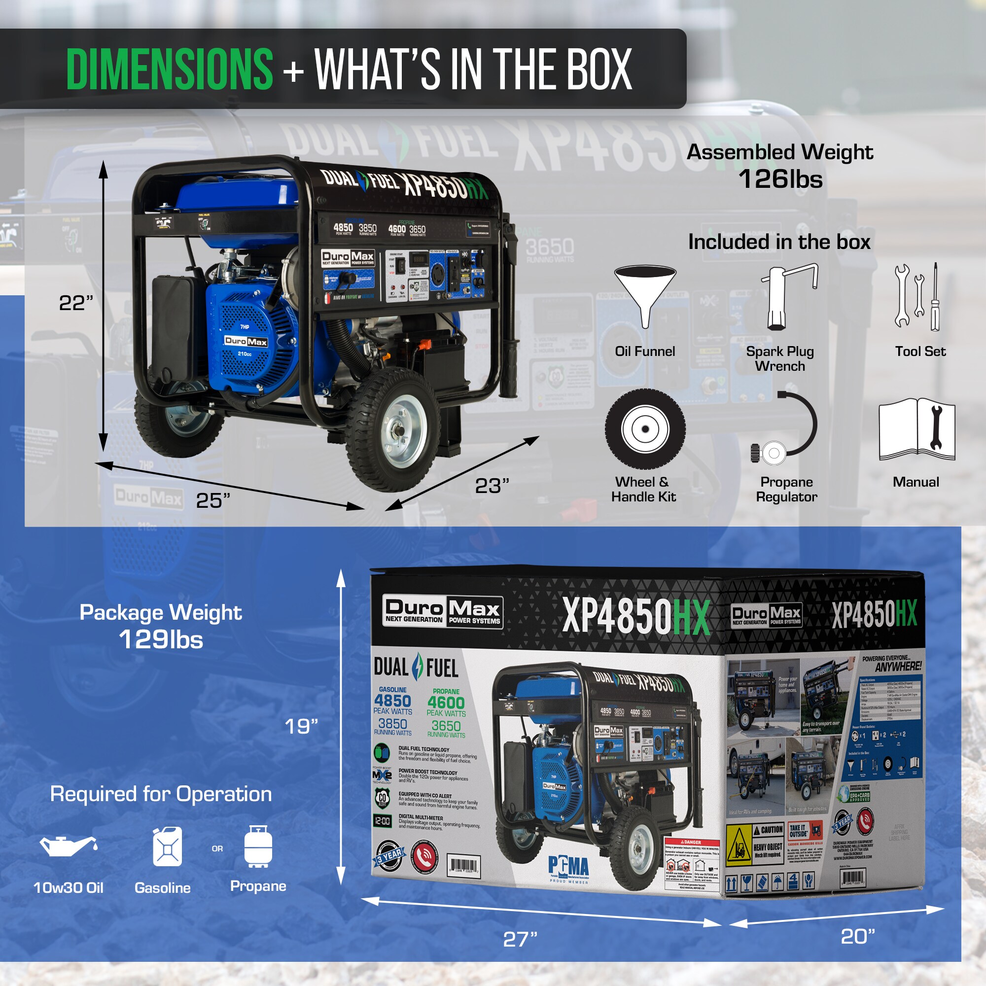 DuroMax XP4850HX Portable-Generators - View #13
