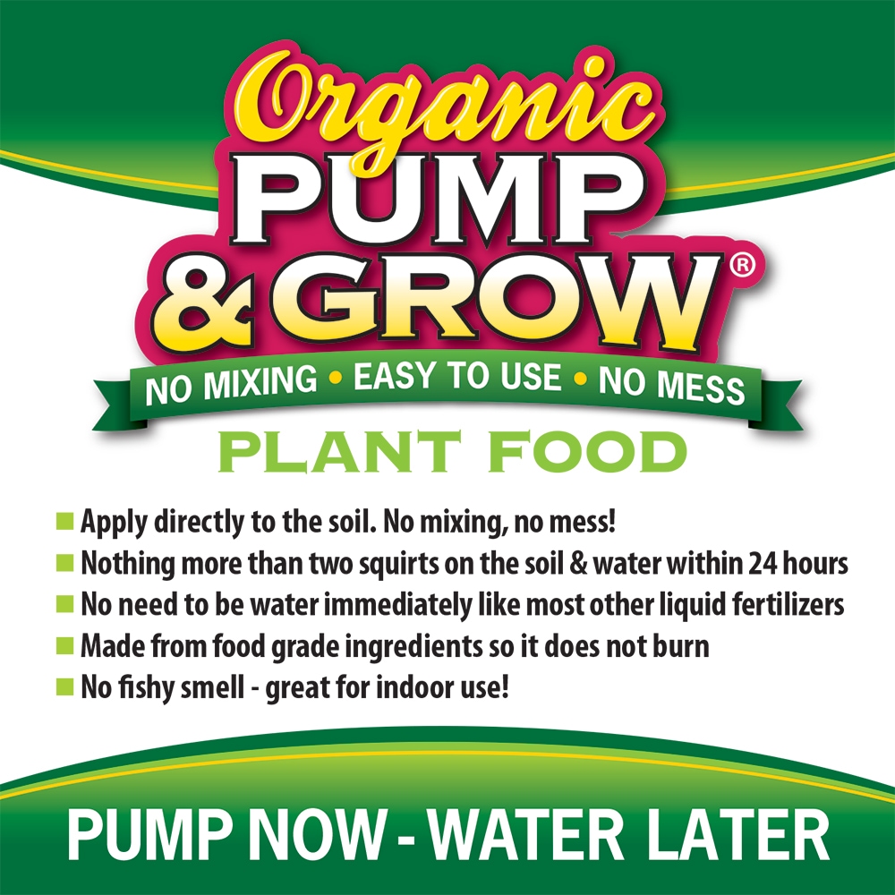 House Plant Pump & Grow Liquid Plant Food - Dr Earth
