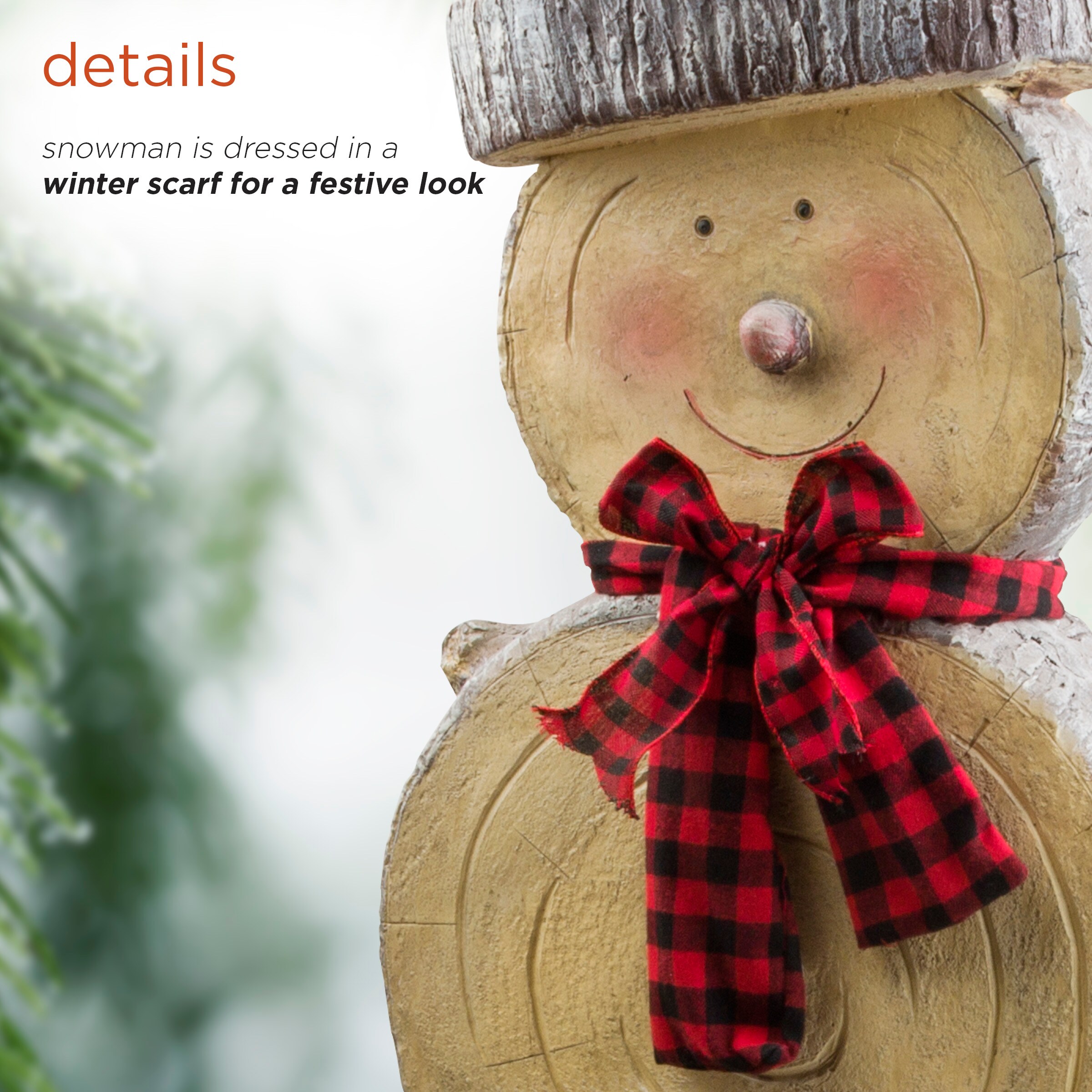 Alpine Corporation WTJ102L Table-Christmas-Decorations - View #7