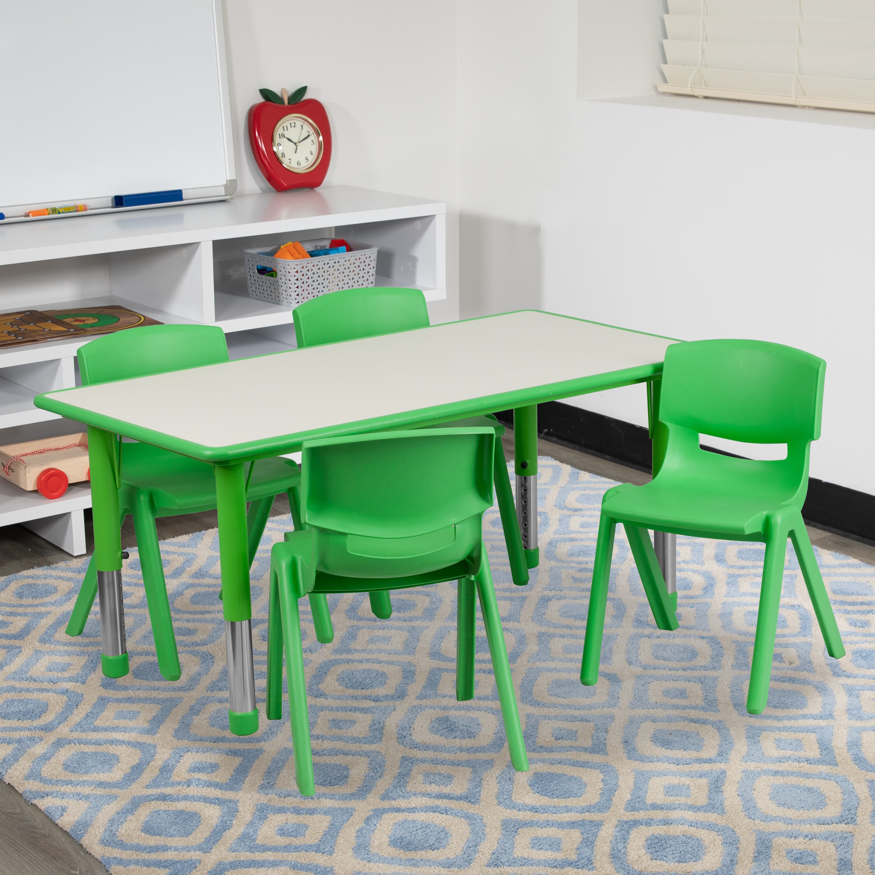 Flash furniture kids table hotsell and chairs