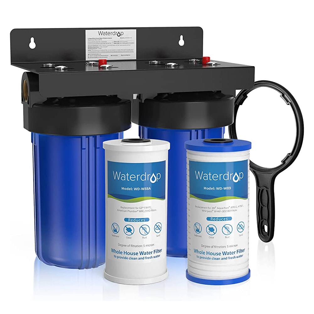 CAMCO TastePURE Single-Stage Carbon Block Whole House Water Filtration  System