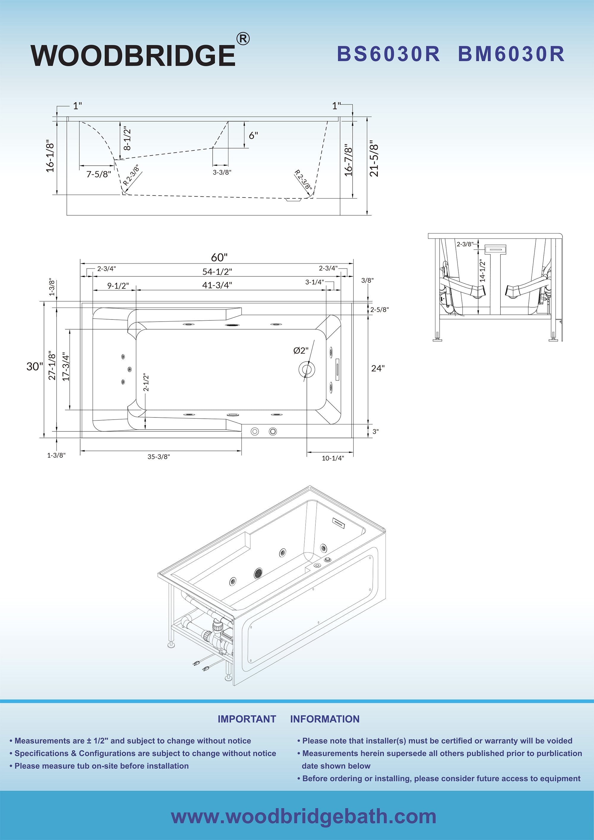 Woodbridge LB380 bathtubs - View #18