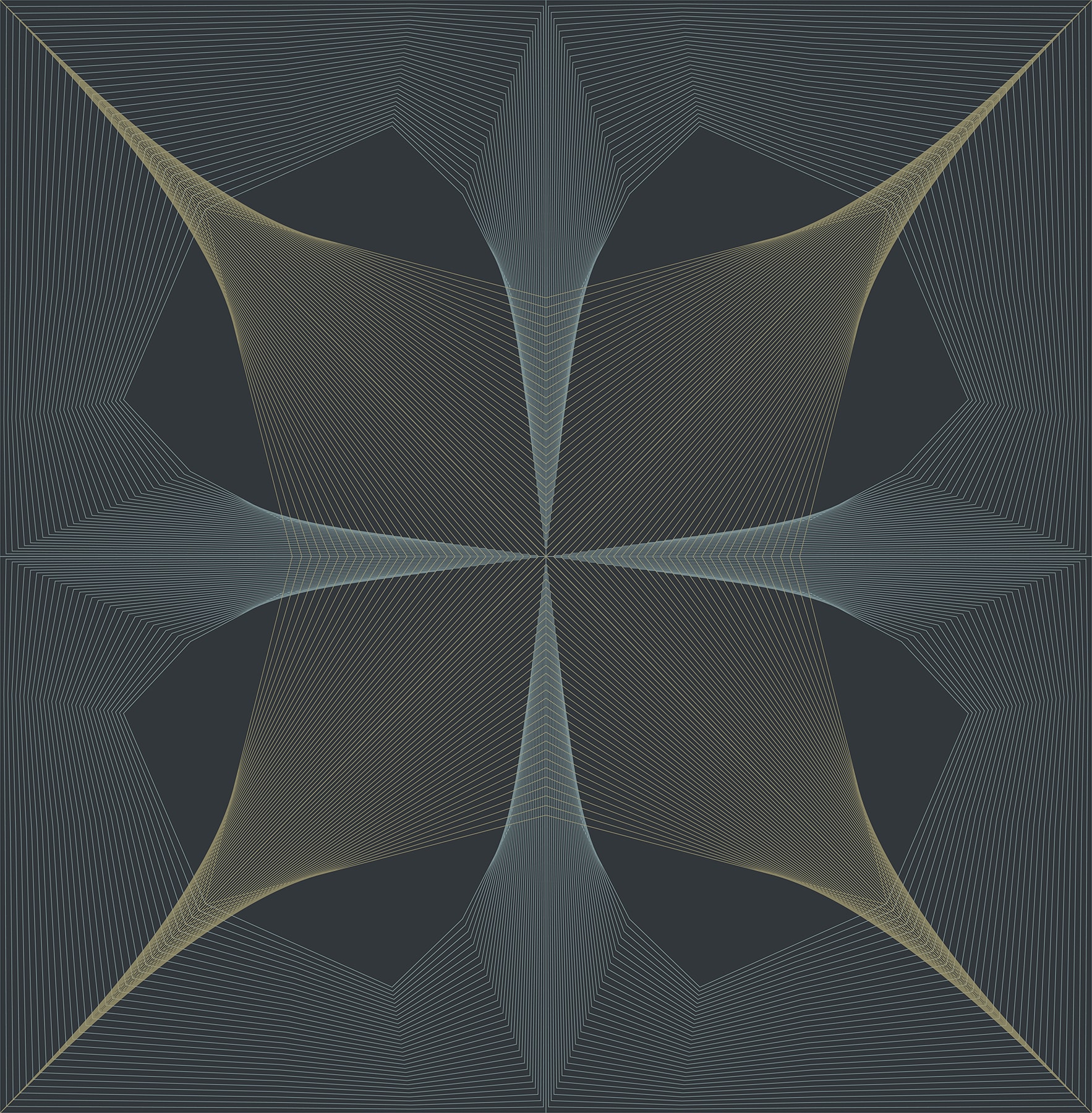 A-Street Prints 2902-25526 Theory 56.4-Sq. Feet Navy Non-woven Abstract Unpasted Wallpaper