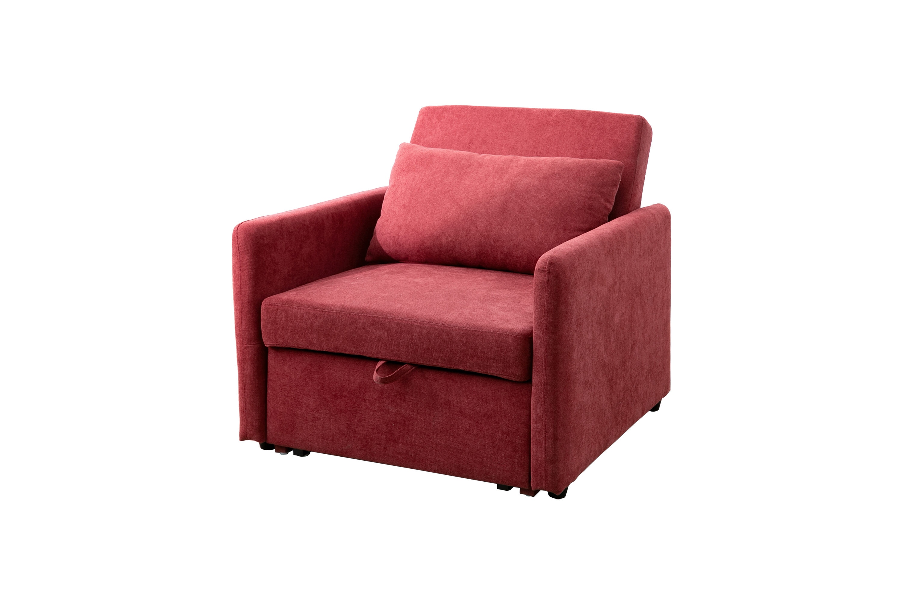Siavonce XHF0022 Modern Red Accent Chair
