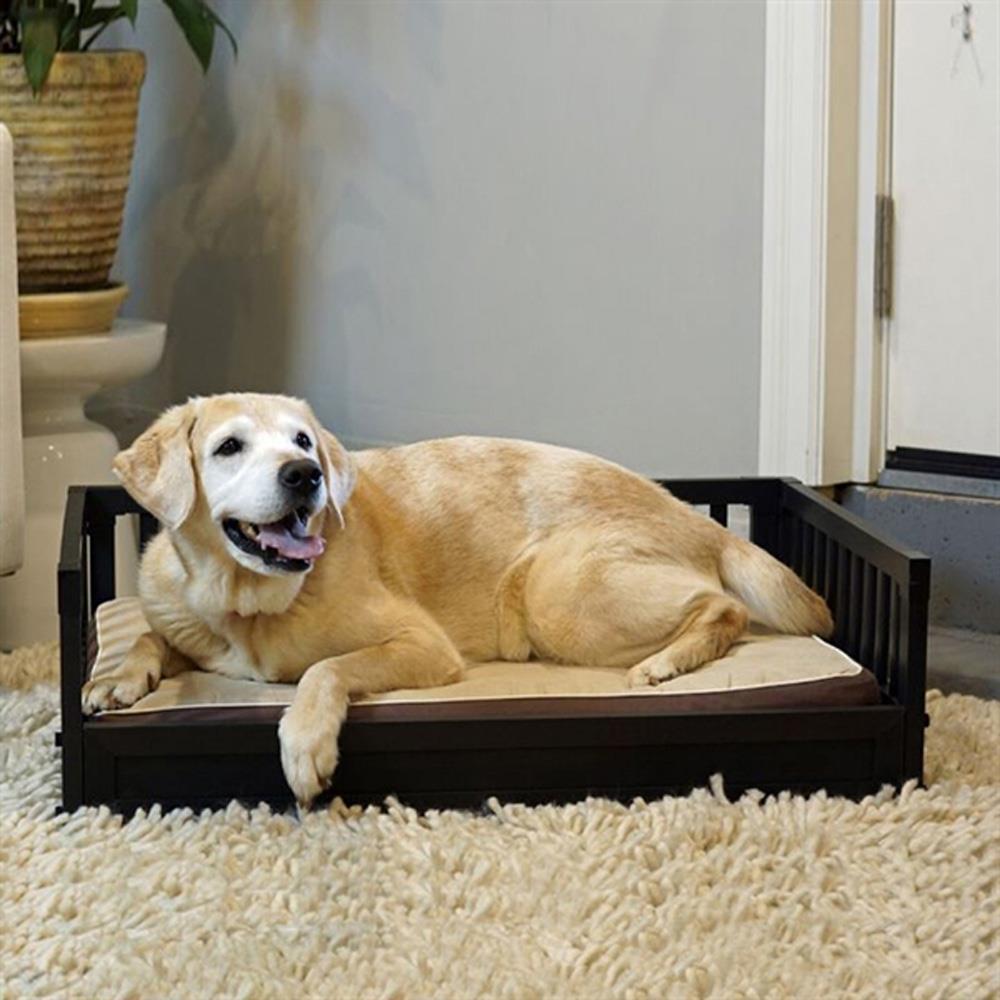 Kopeks Elevated Indoor/Outdoor Bed with Foam Mattress for Dogs, 48