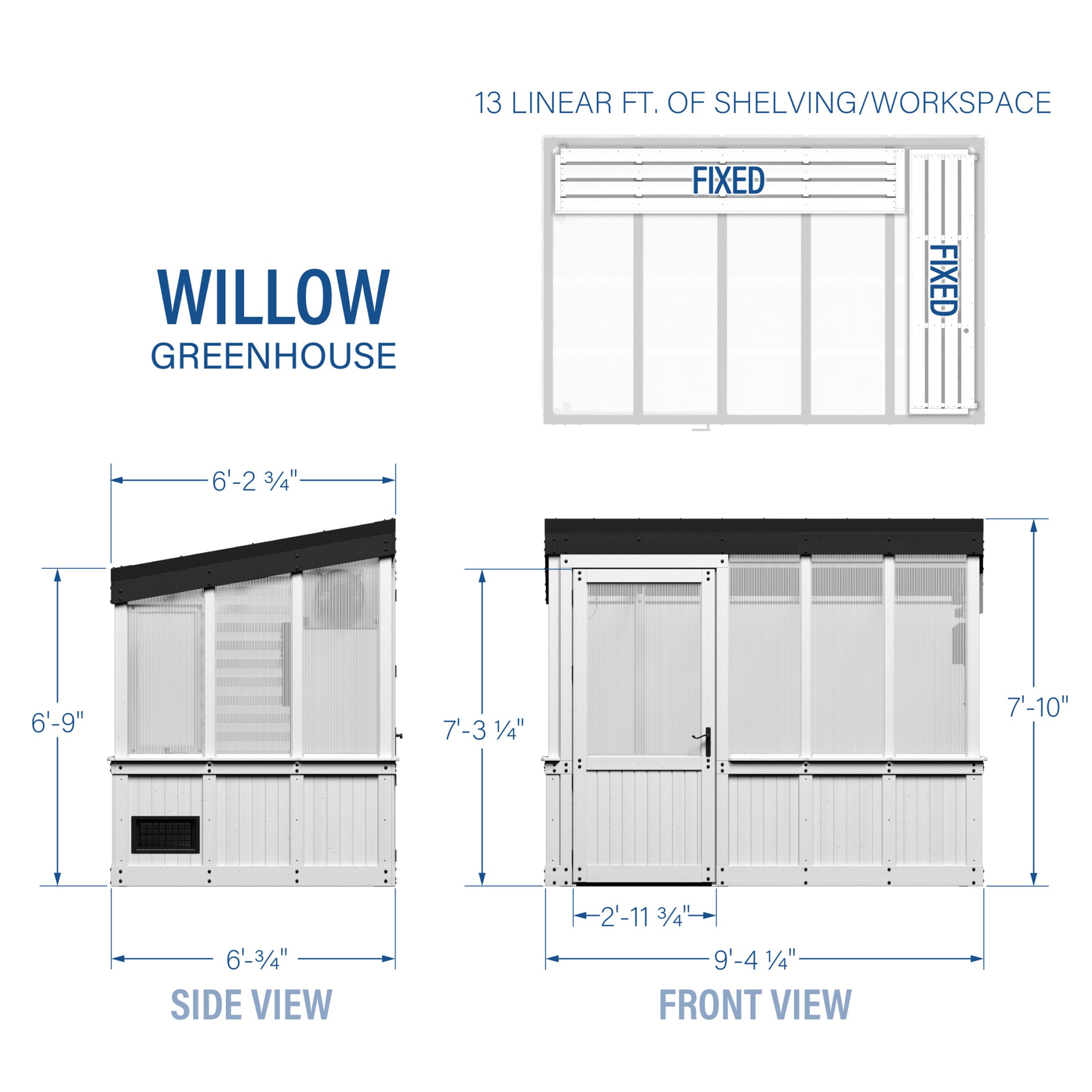 Backyard Discovery 2304178COM greenhouses - View #3