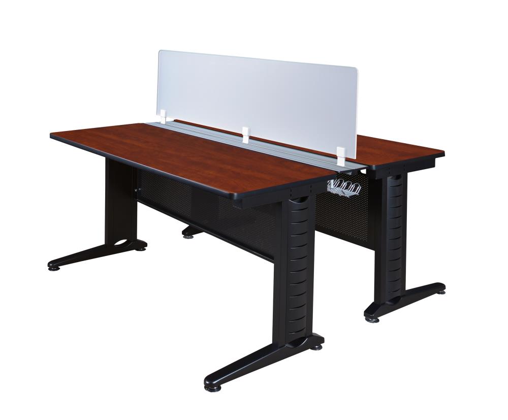 Regency MFBPD6658CH Fusion Red 4-Person Training Table (66-in W x 45-in H)