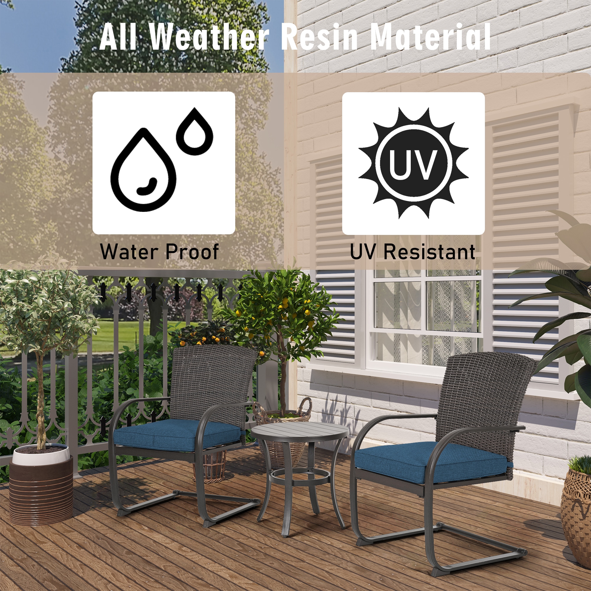 CASAINC ZY-43 Patio-Chairs - View #3