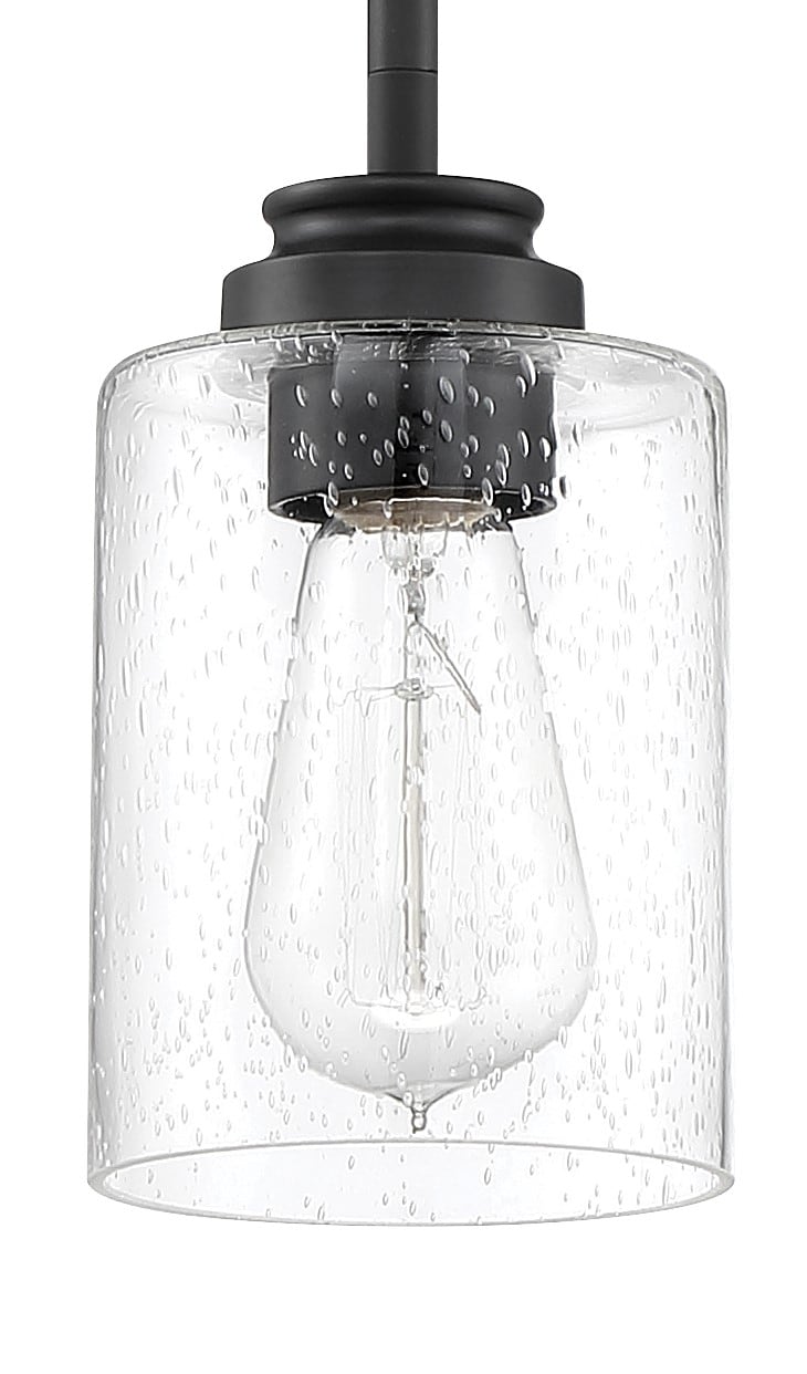 Elegant Mini Polished Nickel Pendant with Clear Glass Shade