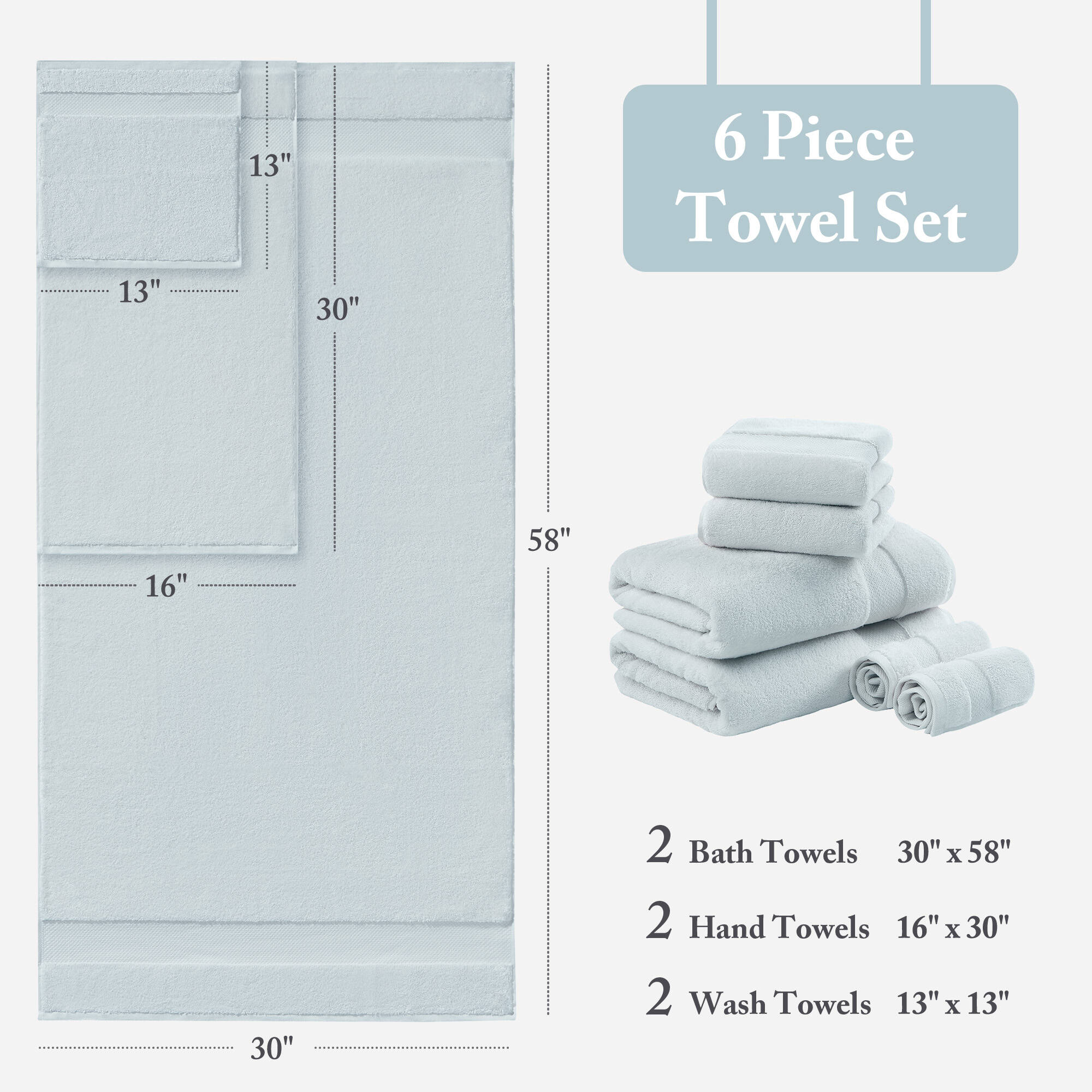 Madison Park Signature MPS73-455 Bath-Towels - View #8