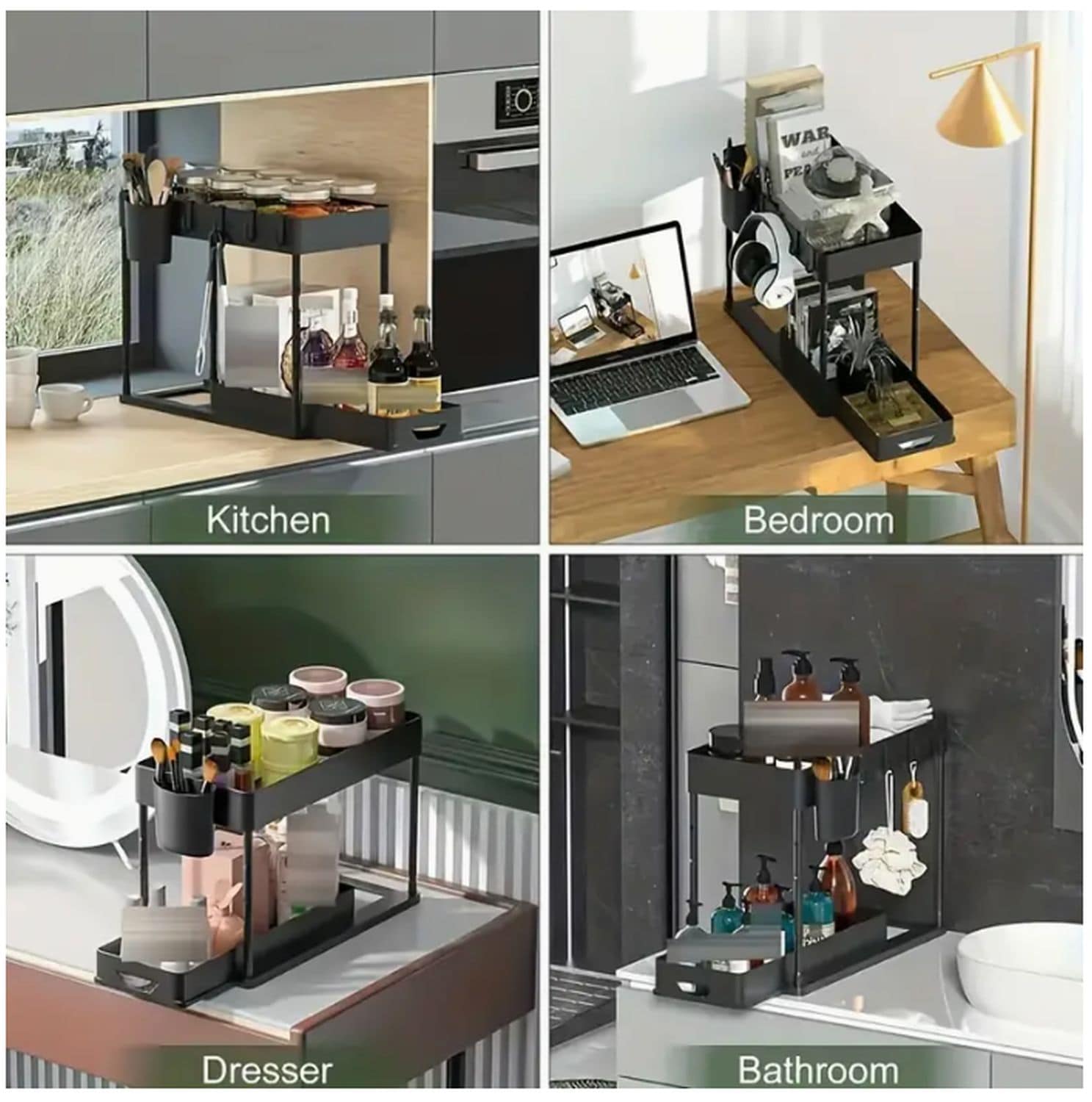 Blisstyle RUKDMSW5 Pull-Out-Cabinet-Baskets - View #2