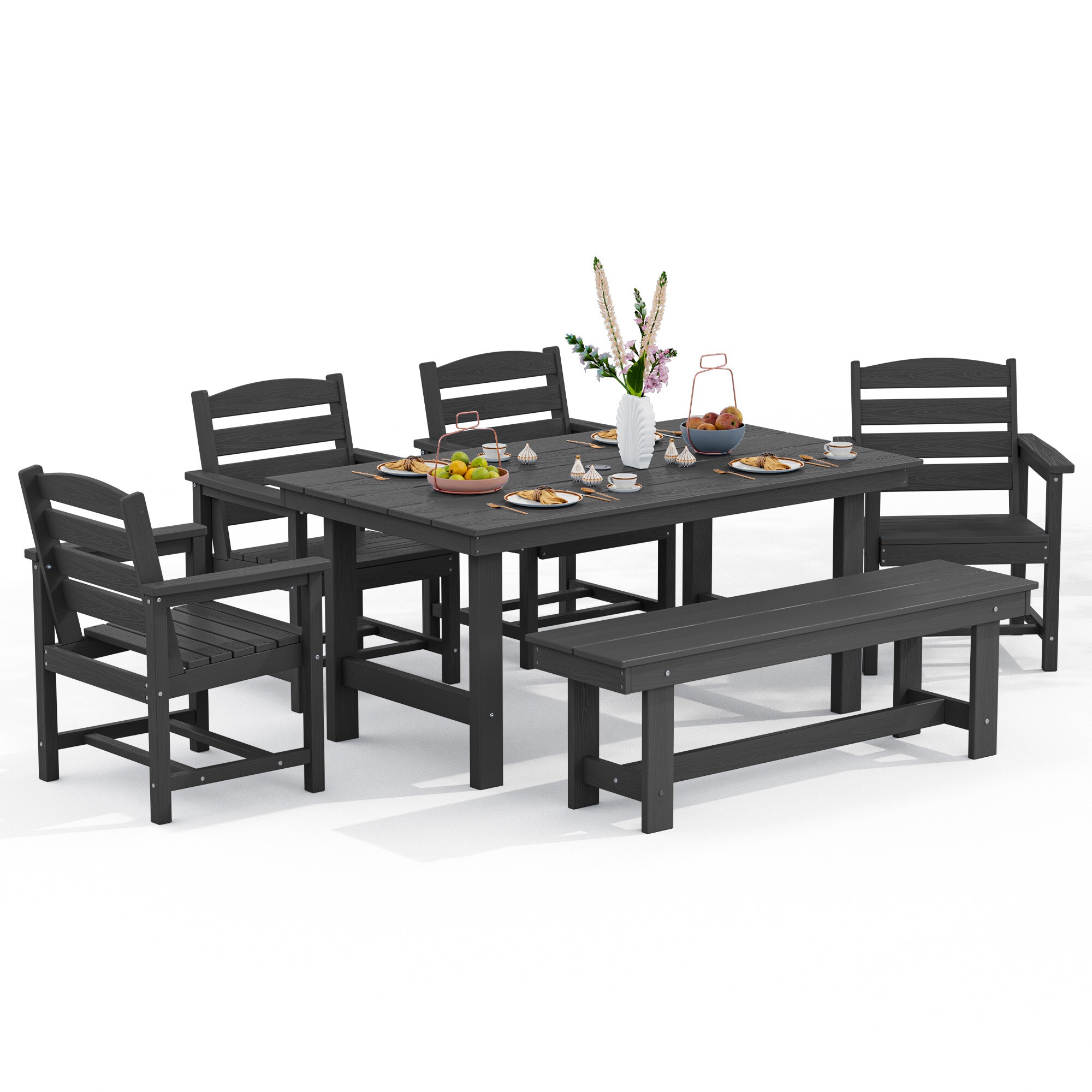 JEAREY PEJYCZY06-GY Patio-Dining-Sets - View #2