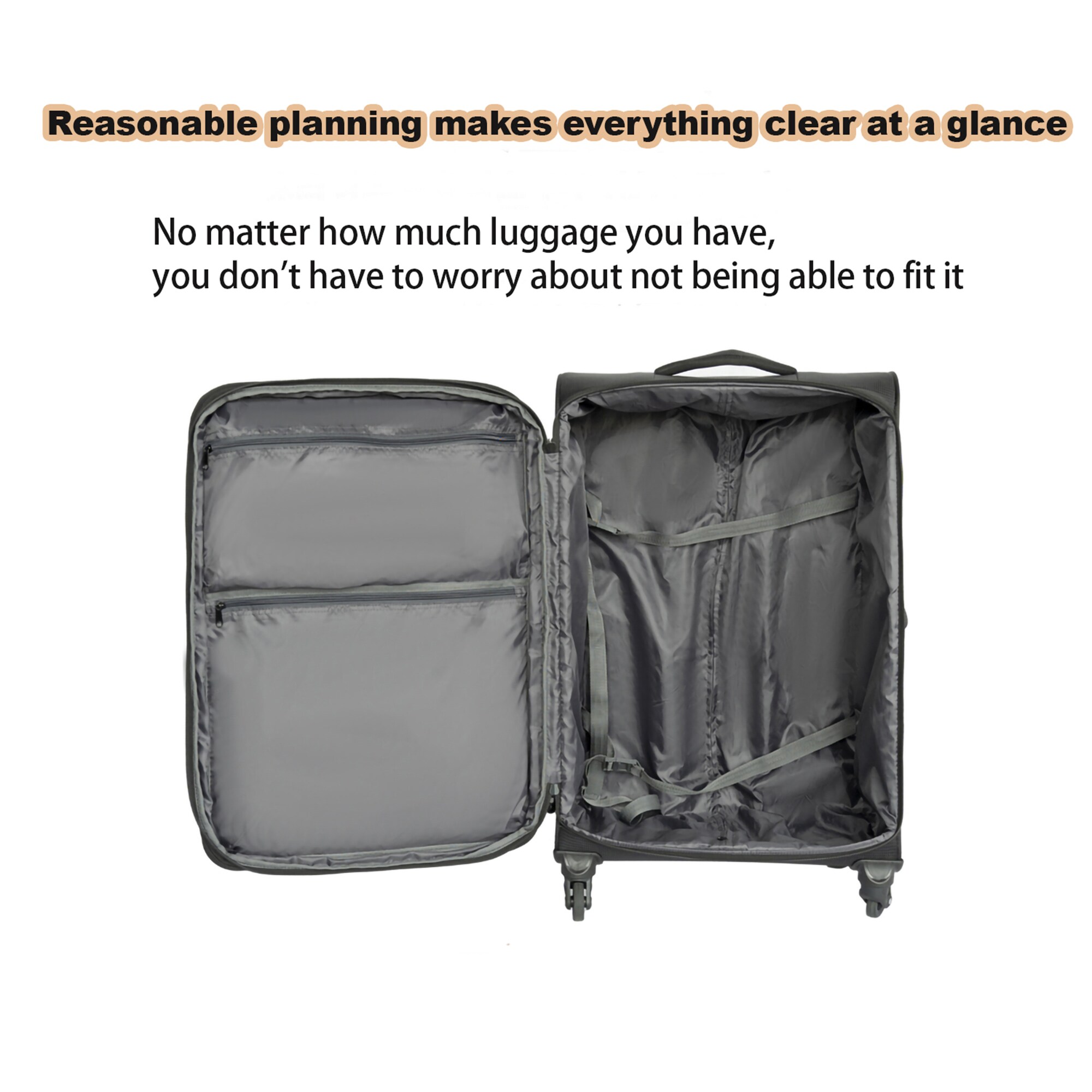 Bybafun YD9500043 Luggage-And-Luggage-Sets - View #3