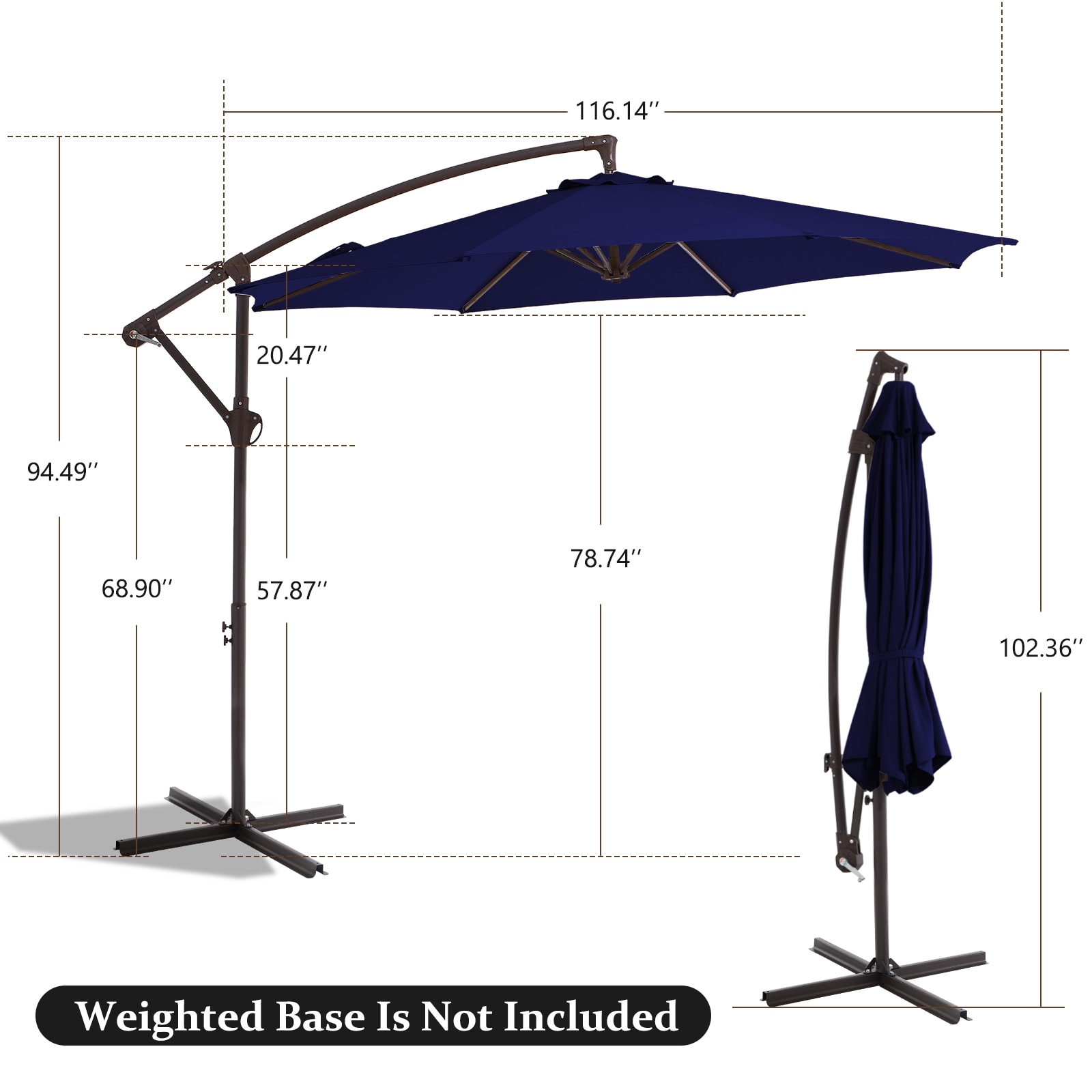 JEAREY JE-EDXJS-10FT-NA Umbrellas-2 - View #2