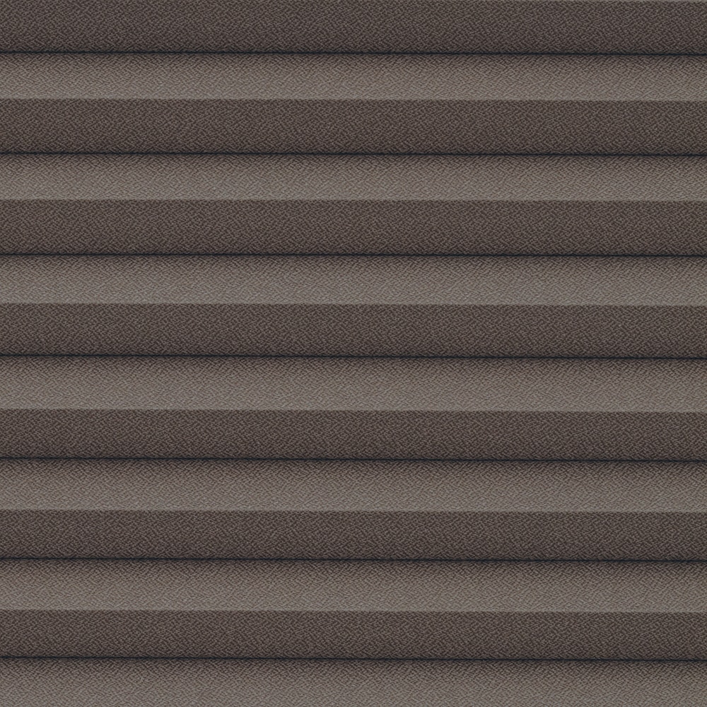 LEVOLOR SCR9000471800 Designer Textures Slate Room darkening Polycotton 9/16-in Single Cellular shade swatch