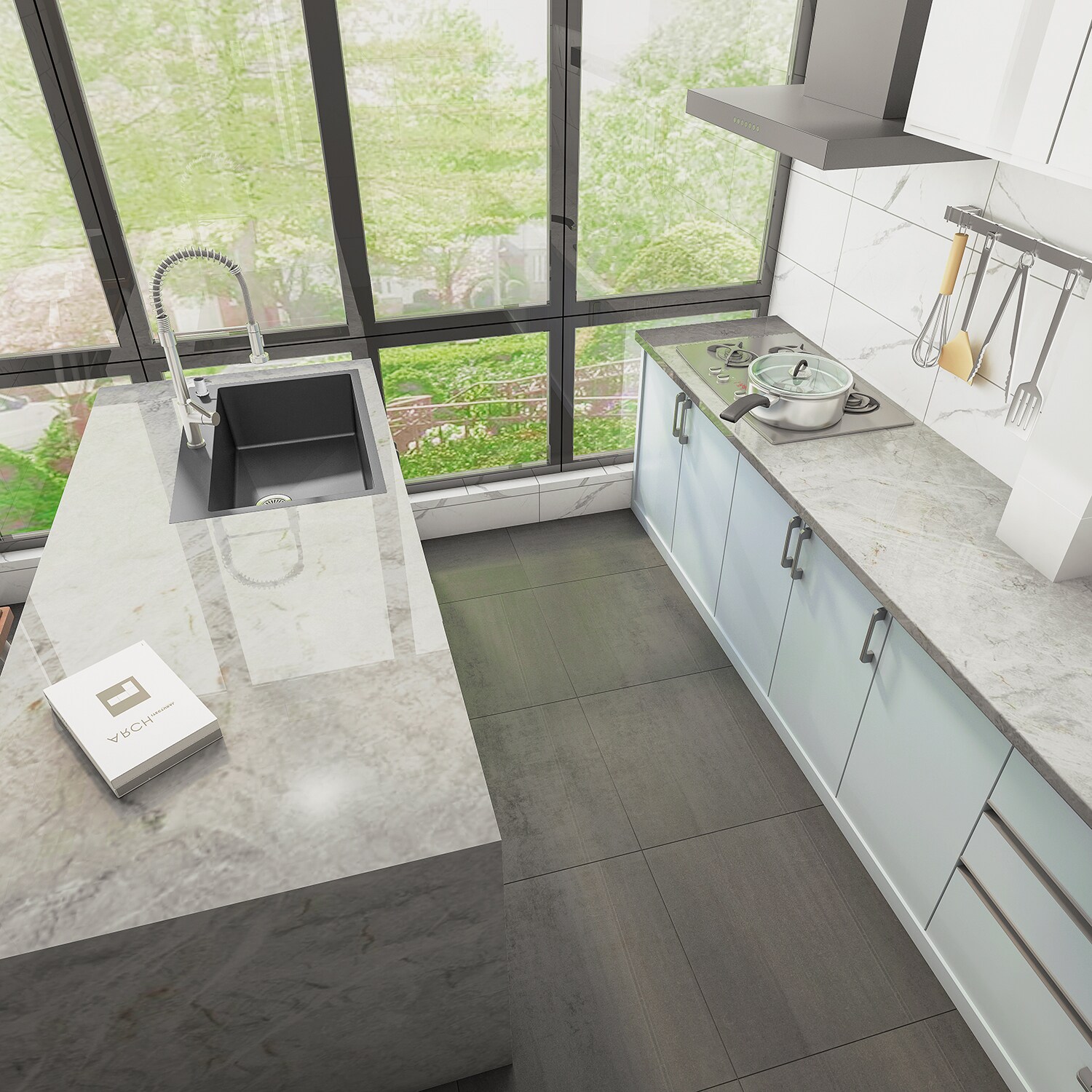 Sinber HT3322S-BR Kitchen-Sinks - View #7