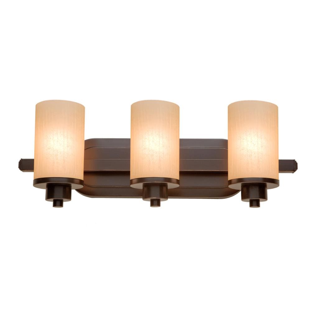 ARTCRAFT AC1303OB Parkdale 21-in 3-Light Oil Rubbed Bronze Transitional Vanity Light