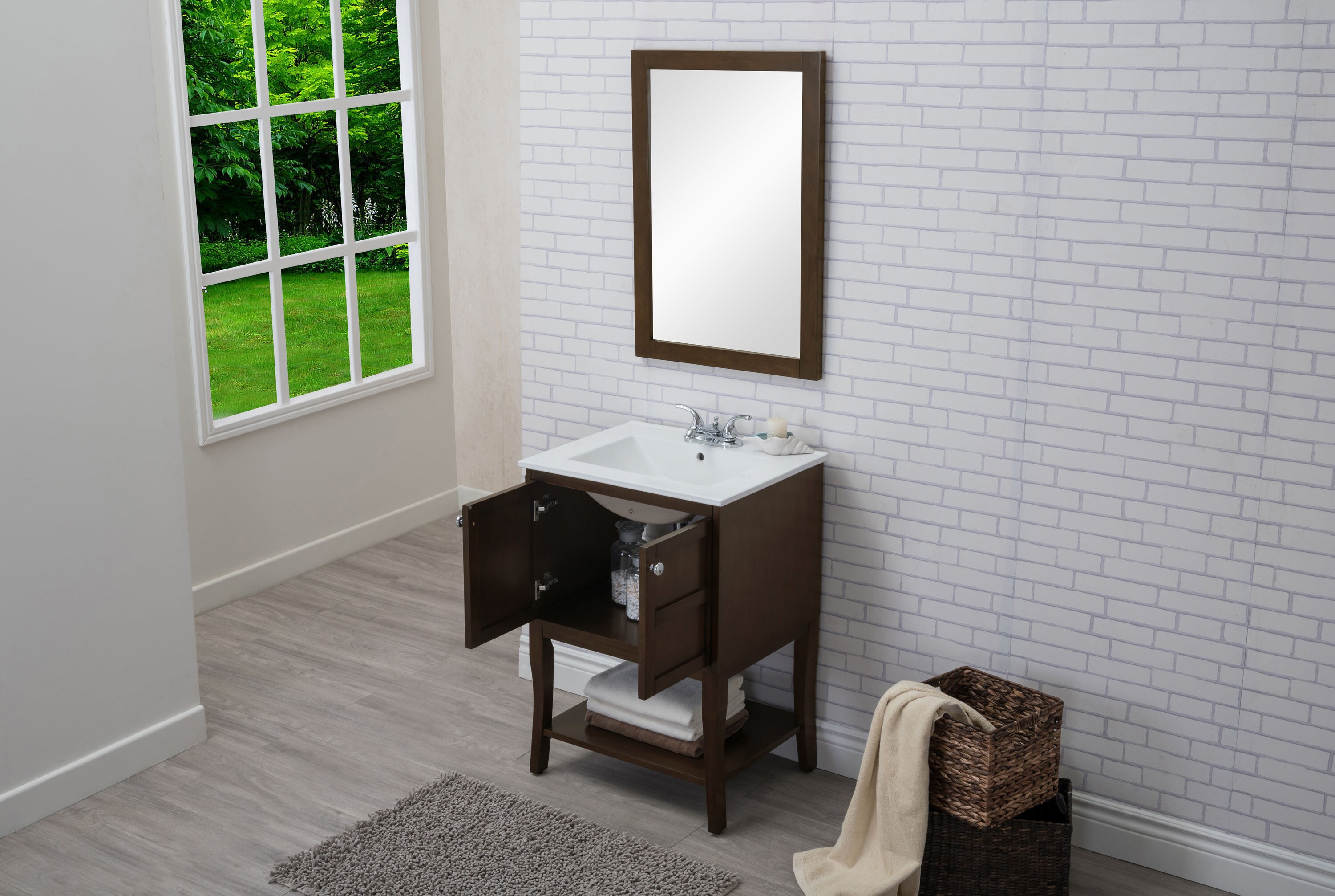 Elegant Decor HF6306 Bath-Vanity-Combo - View #4