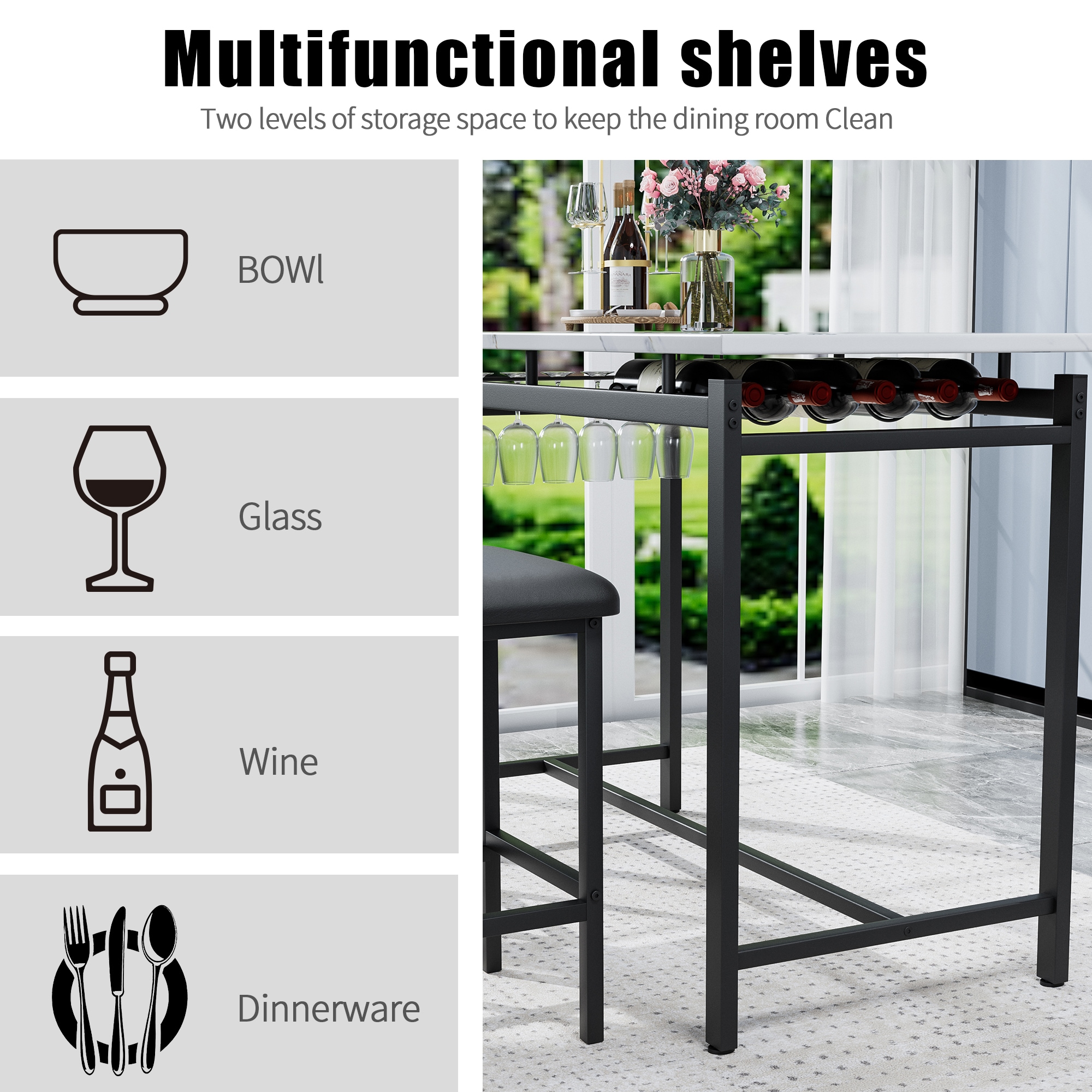 Sumyeg TR-WF195870AAP Dining-Sets - View #5
