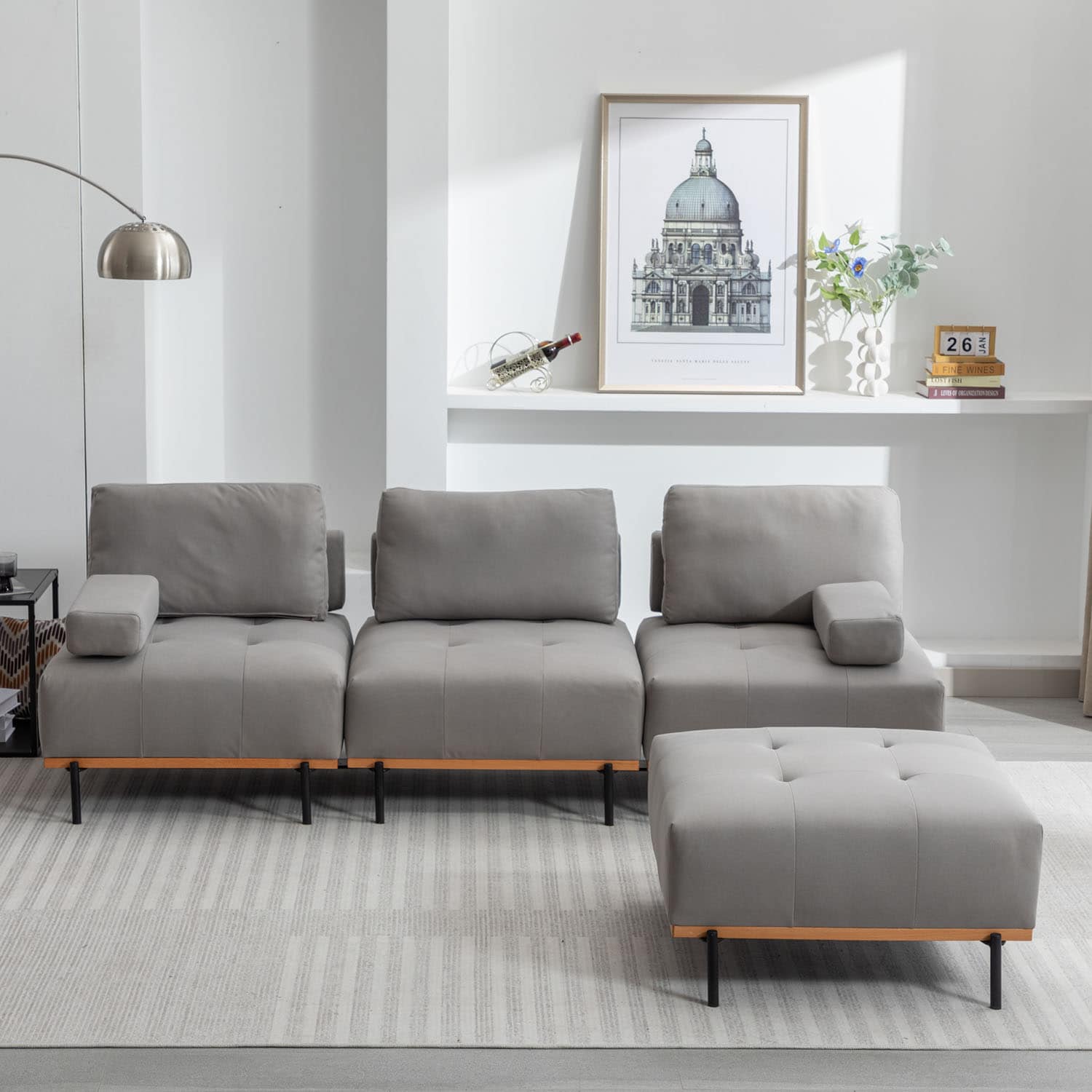 SINOFURN SYB920009WT Sofas-Loveseats - View #12