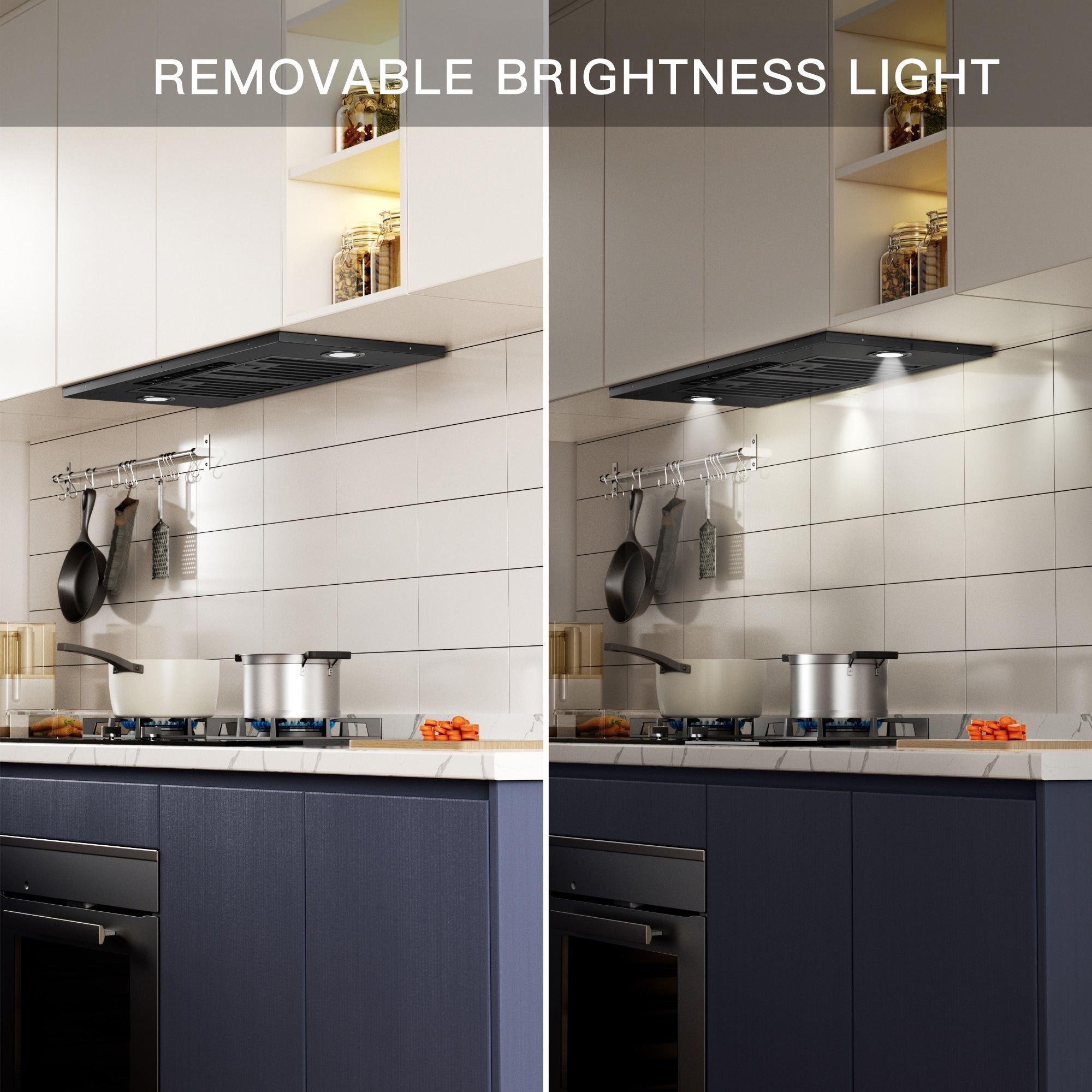 VIKIO VIKB0136BSS Undercabinet-Range-Hoods - View #6