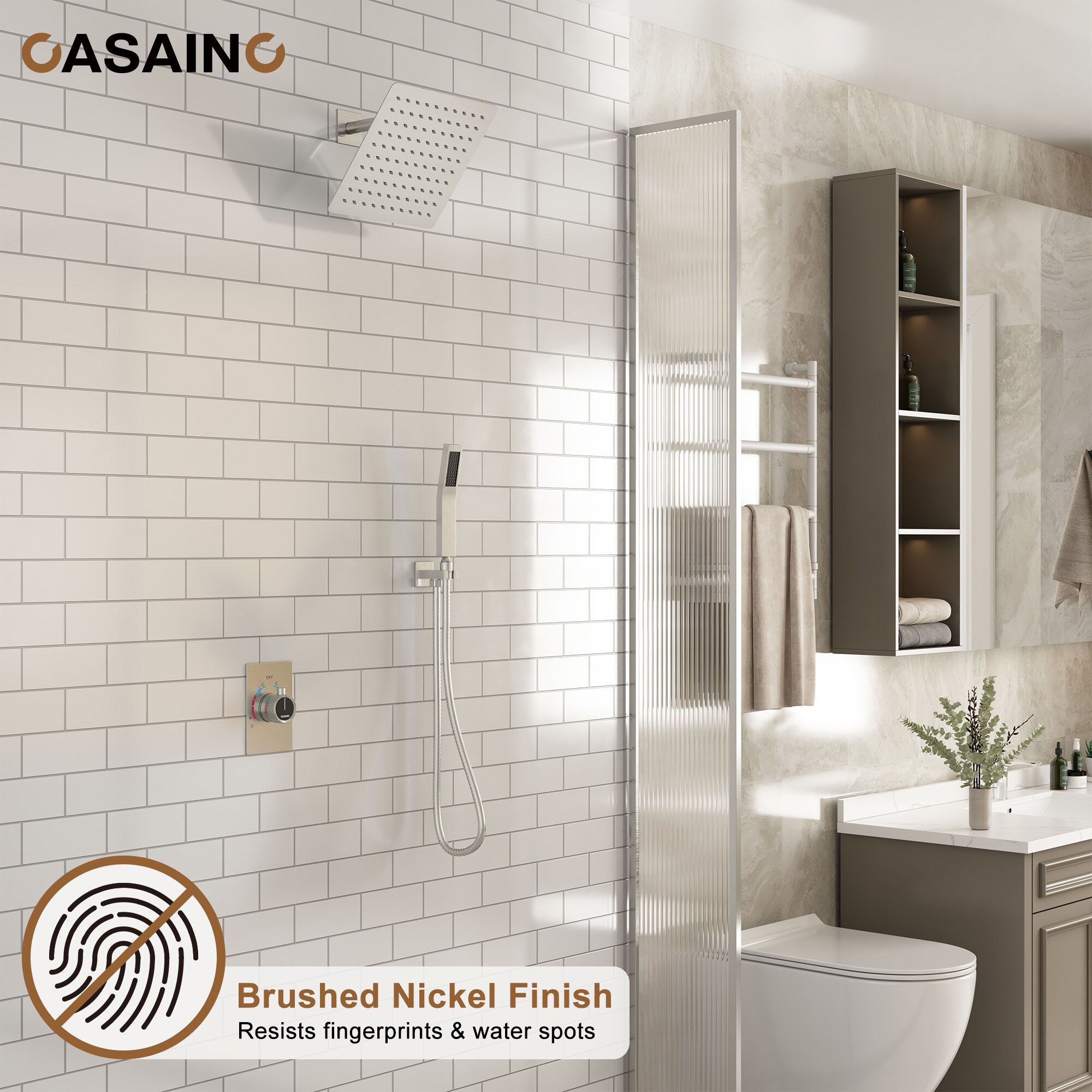 CASAINC CASA07BN Showerhead-Bar-Panels - View #4