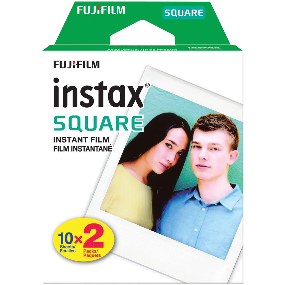 Onhandig dialect Mier Fujifilm Instax Square Film (Twin 10 Pks) in the Smartphone & Camera  Accessories department at Lowes.com