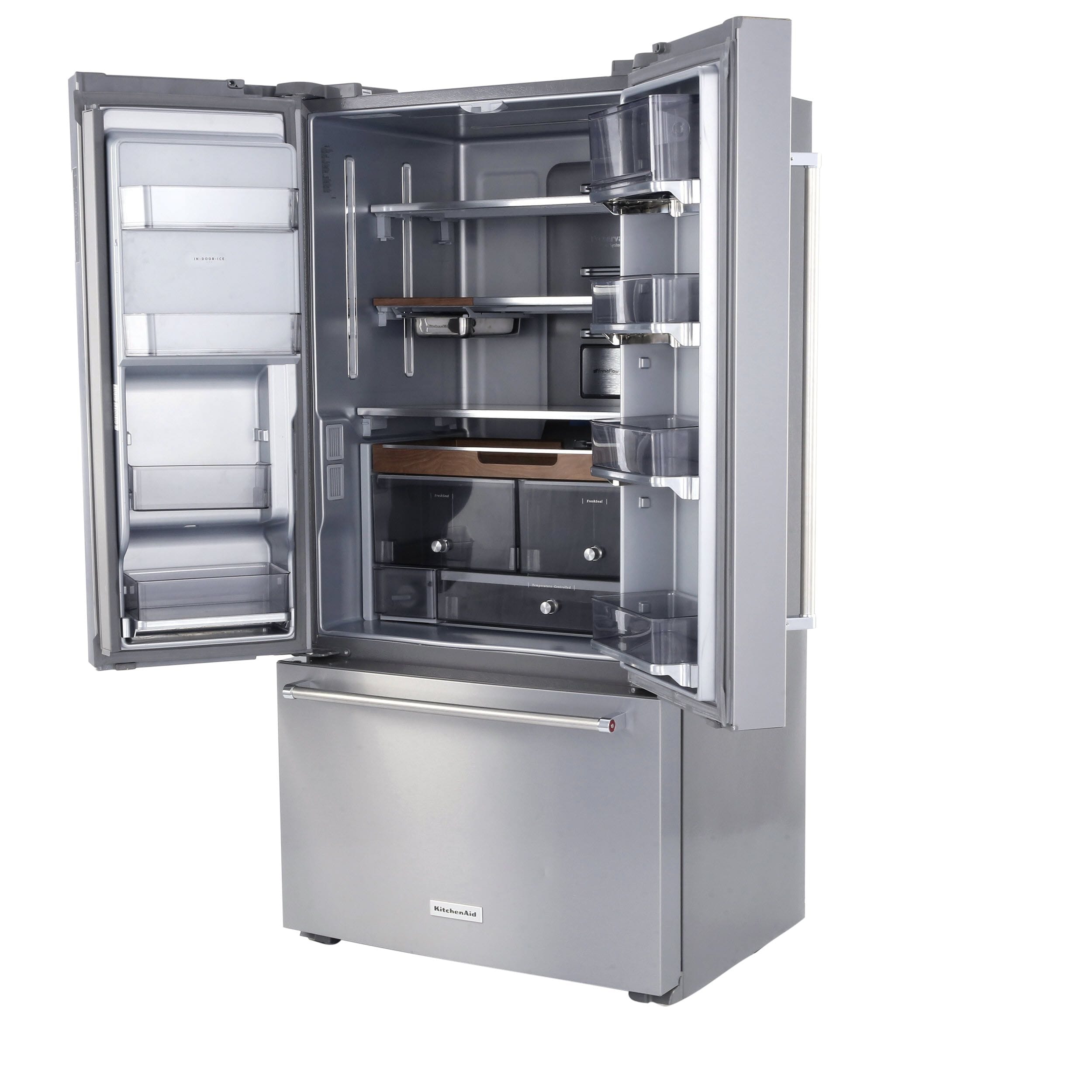 kitchenaid fridge with marinating drawer