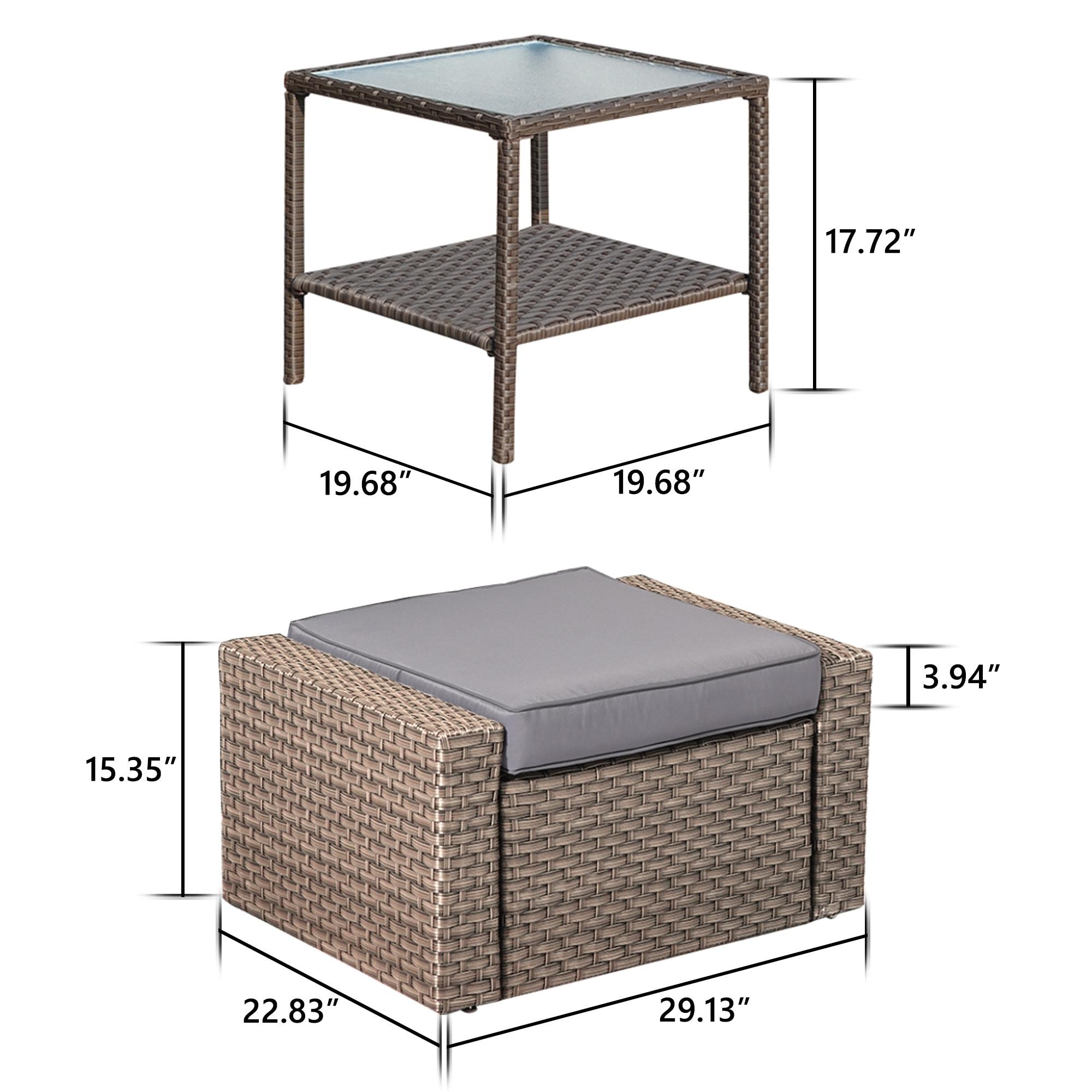 Bayfeve BF-5202HNM Patio-Conversation-Sets - View #9