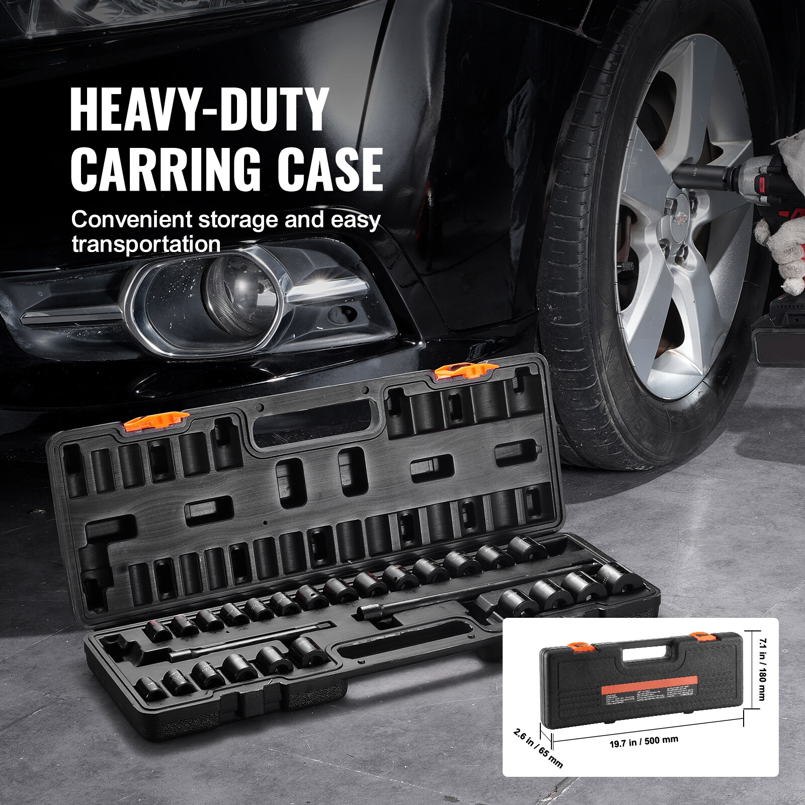 VEVOR SCCJTTZJ1CRV06160V0 Impact-Socket-Sets - View #6