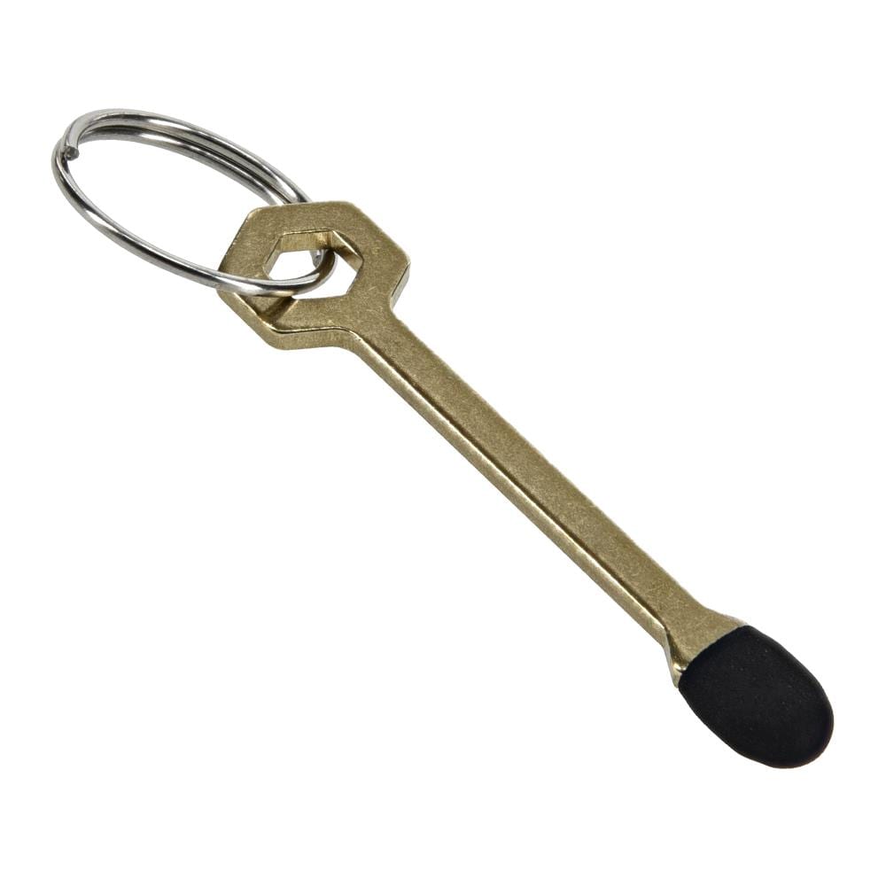 In Open Air Brass Key Ring at General Store