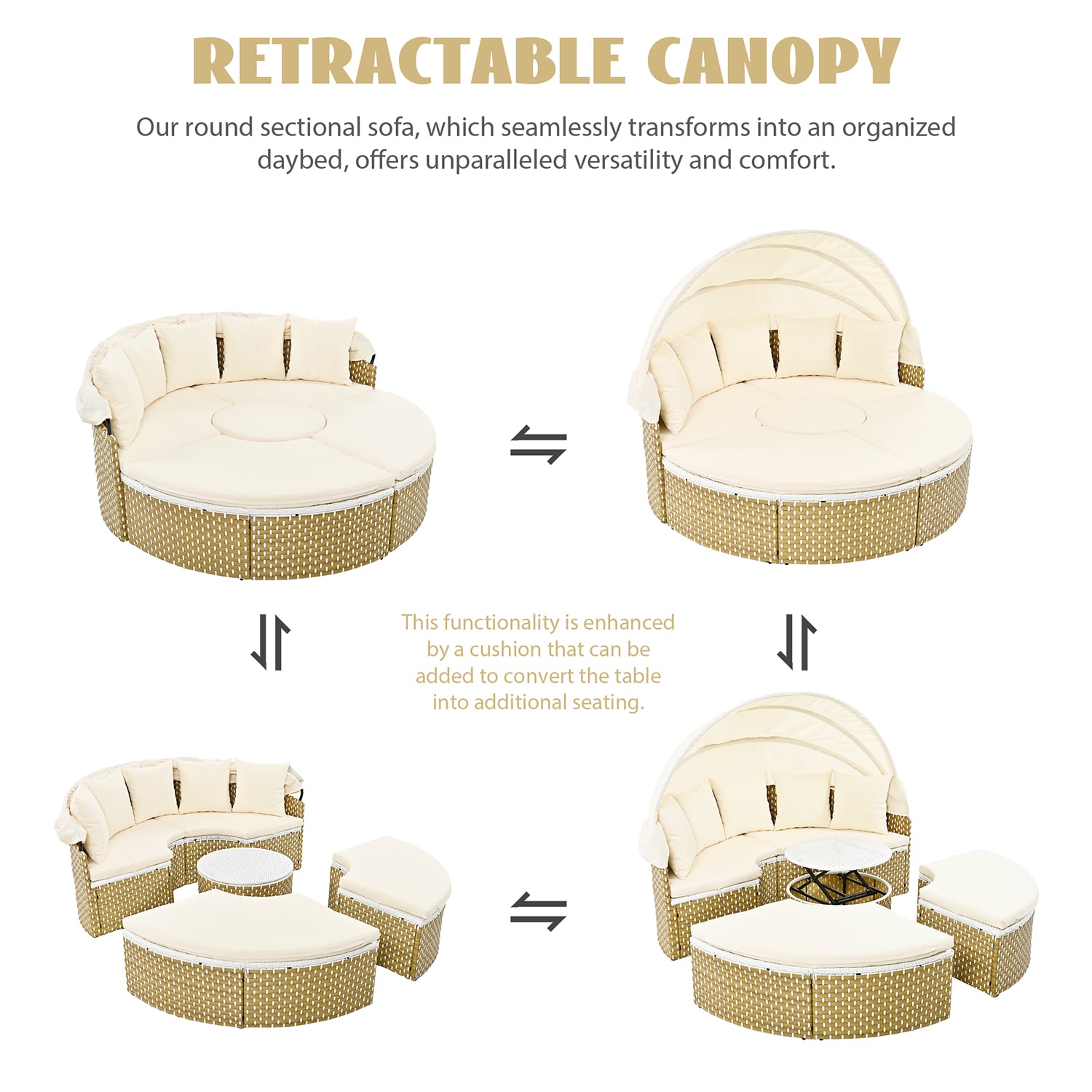 SINOFURN SYA010495BG Patio-Sofas-Daybeds - View #15