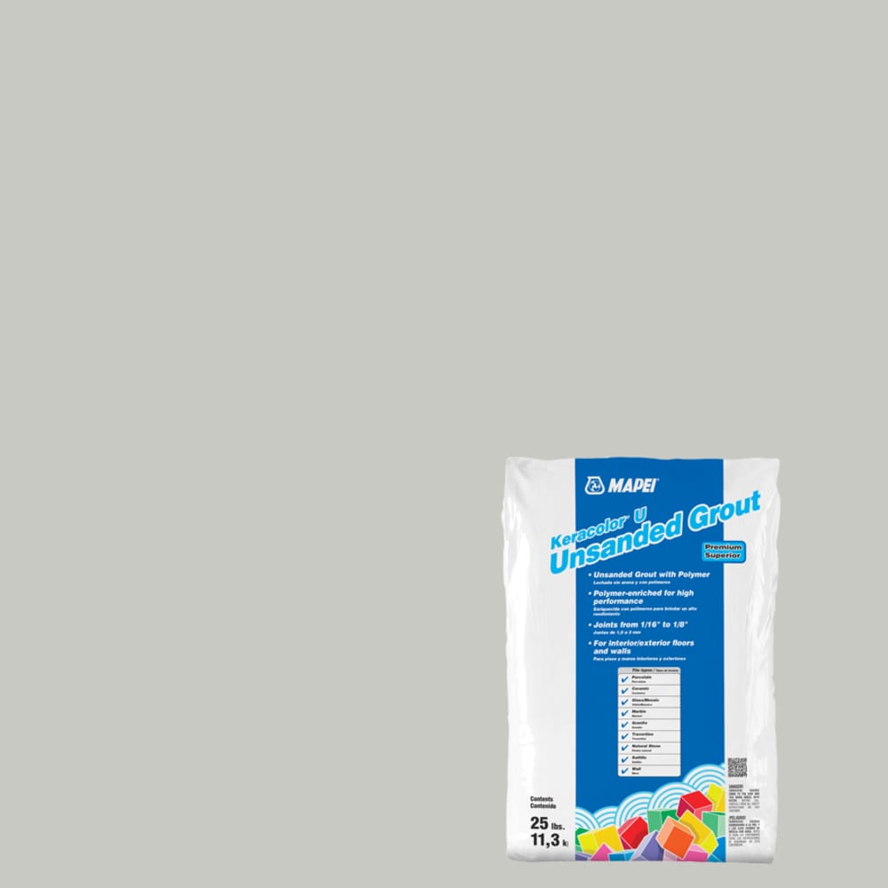 MAPEI 89325 Keracolor Unsanded Warm Gray Unsanded Grout (25-lb)