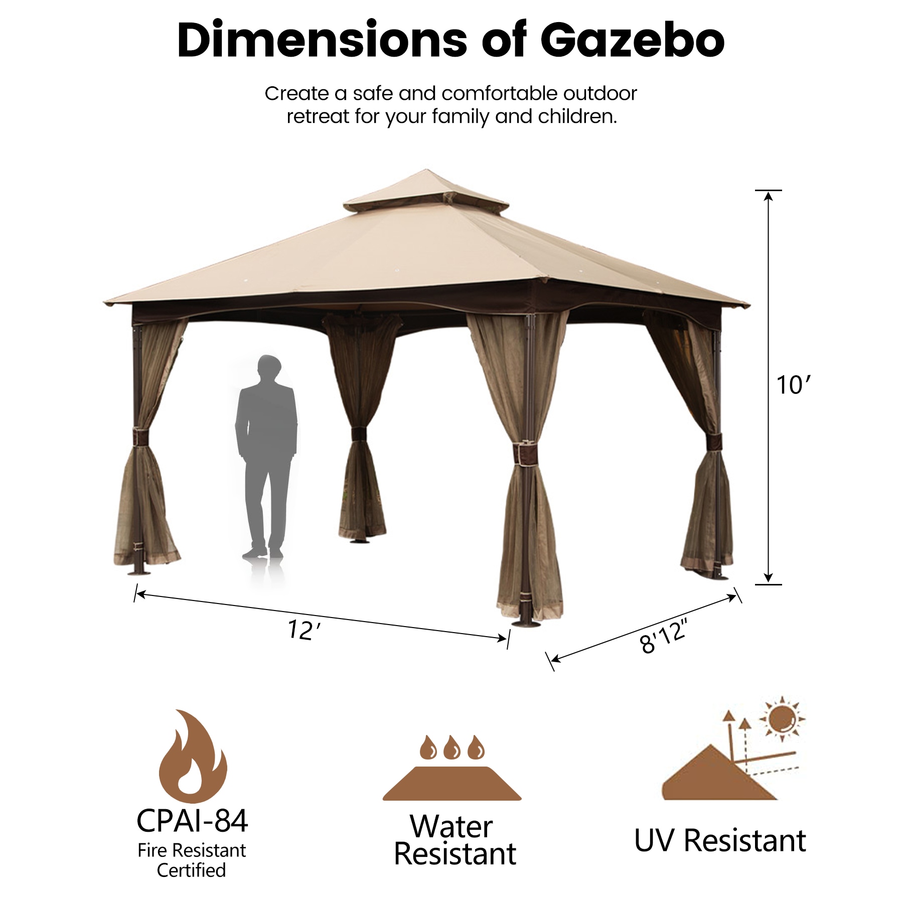 BANSA ROSE BLZJLY041724 Wood-Resin-Gazebos - View #8