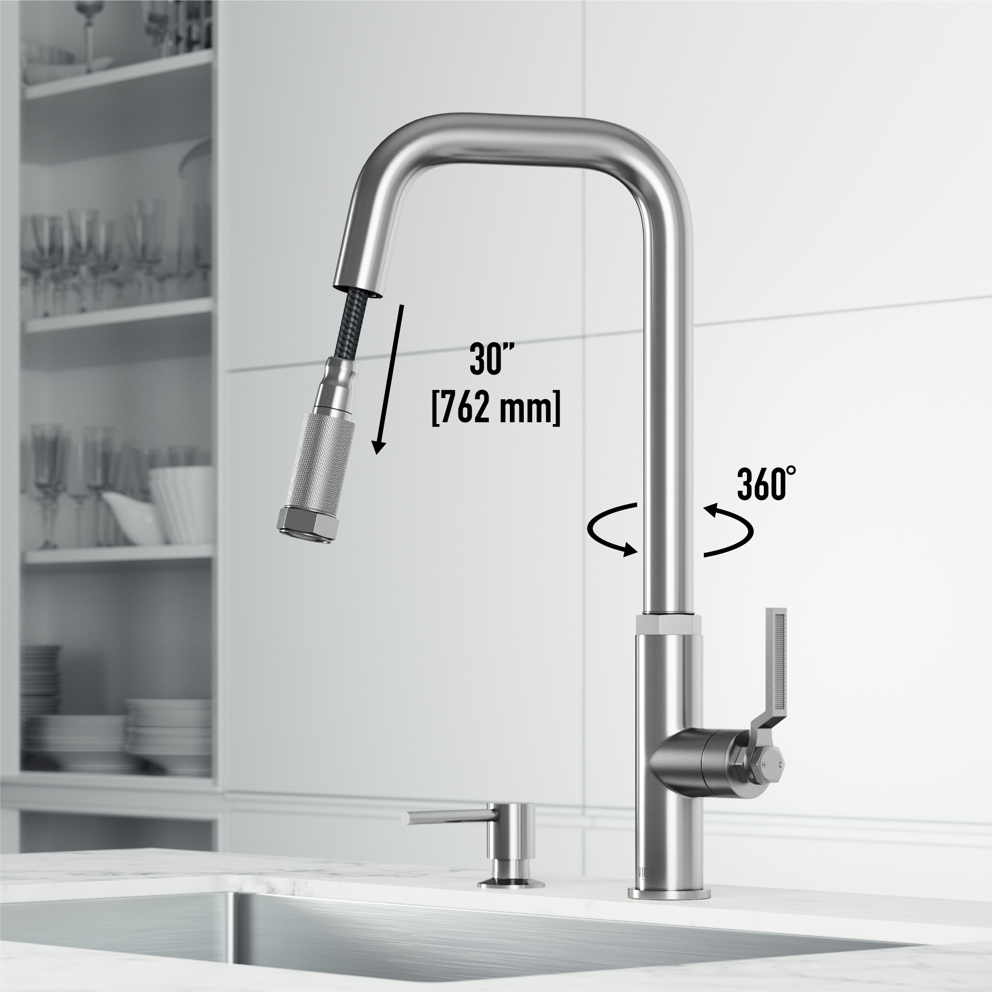 VIGO VG02036STK2 Kitchen-Faucets - View #5
