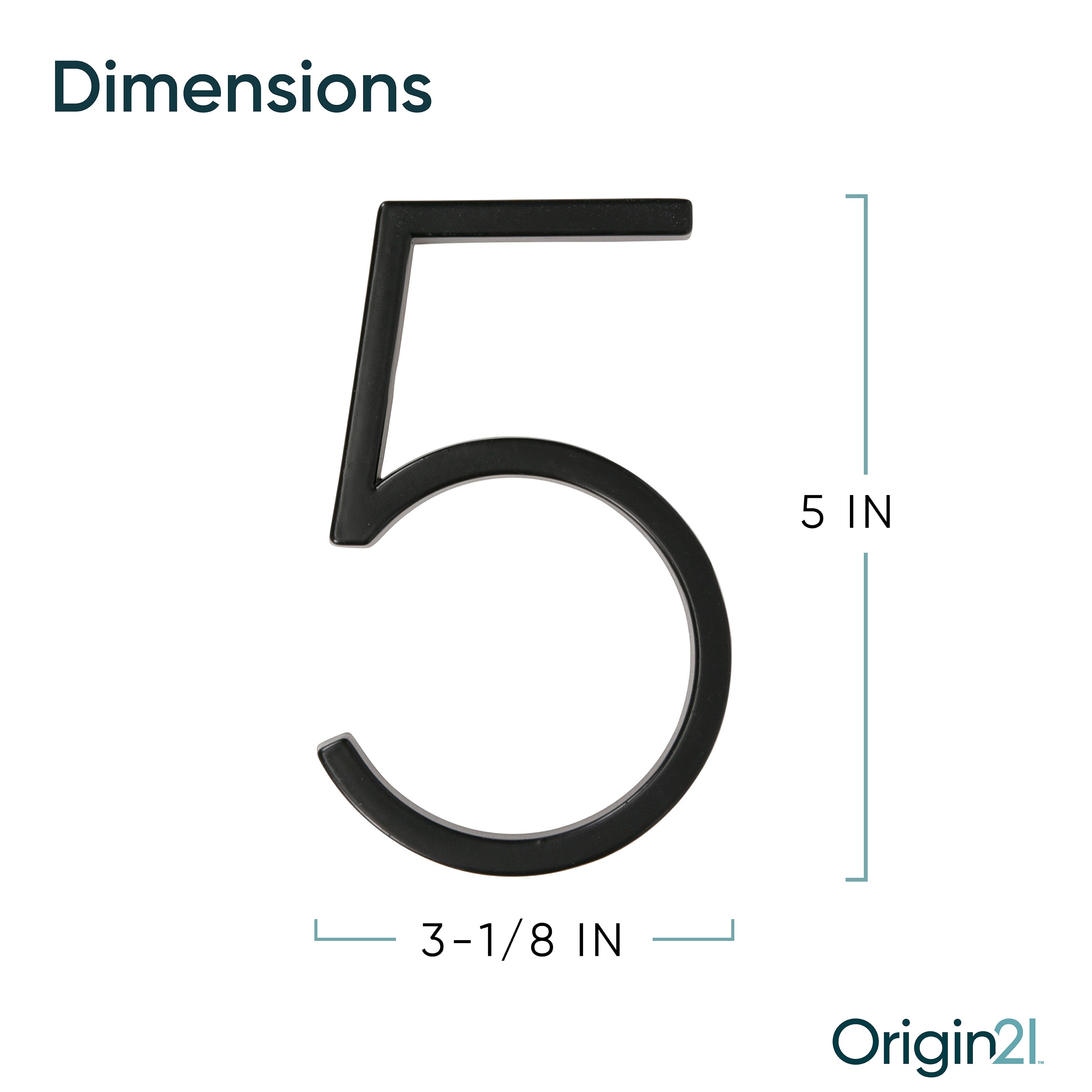 Origin 21 847605 Signs-Letters-Numbers - View #3