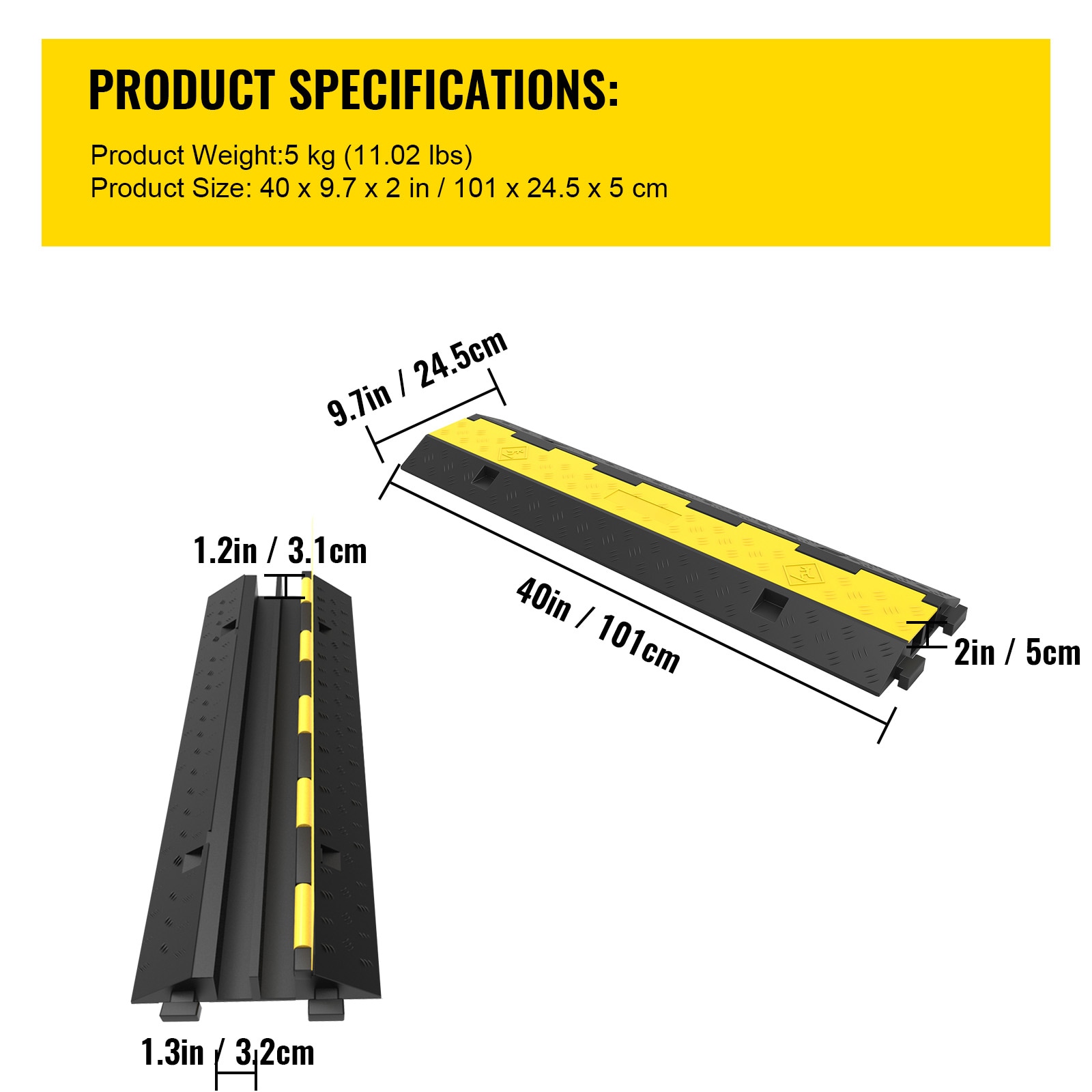 VEVOR SC3JTLCGXB0000058V0 Cord-Surface-Raceway - View #7