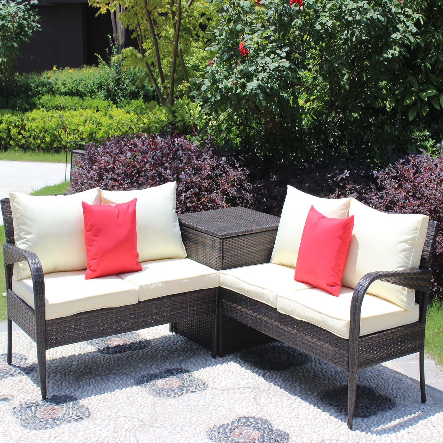 SINOFURN SYA690027BG Patio-Conversation-Sets - View #7