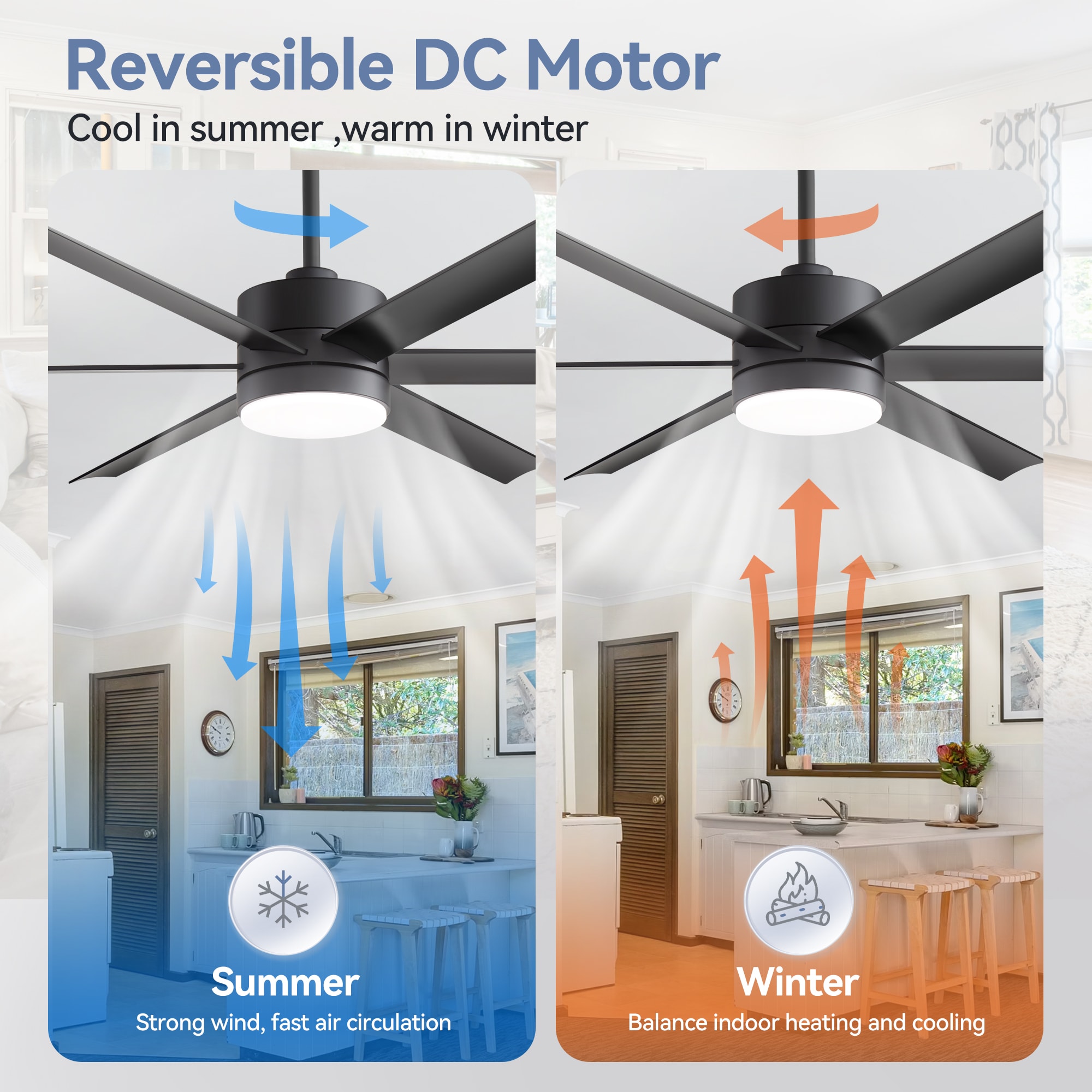 Breezary 29014-BK Ceiling-Fans - View #6